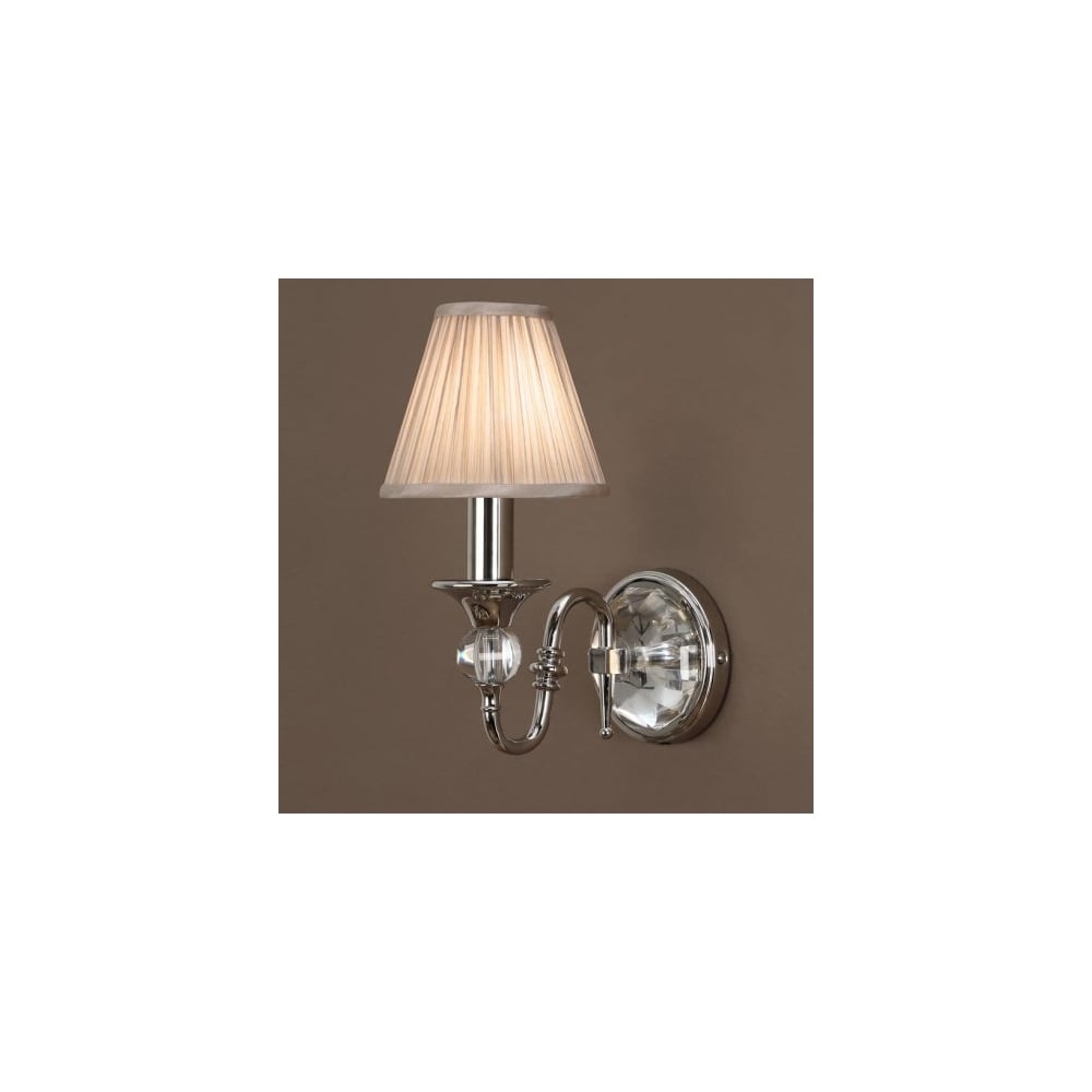 LX124W1N + CA1SHN Polina Single Light Polished Nickel W