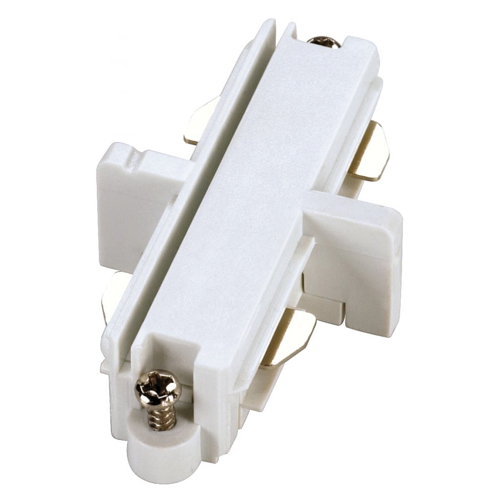 1 Circuit Track Light Connector, White