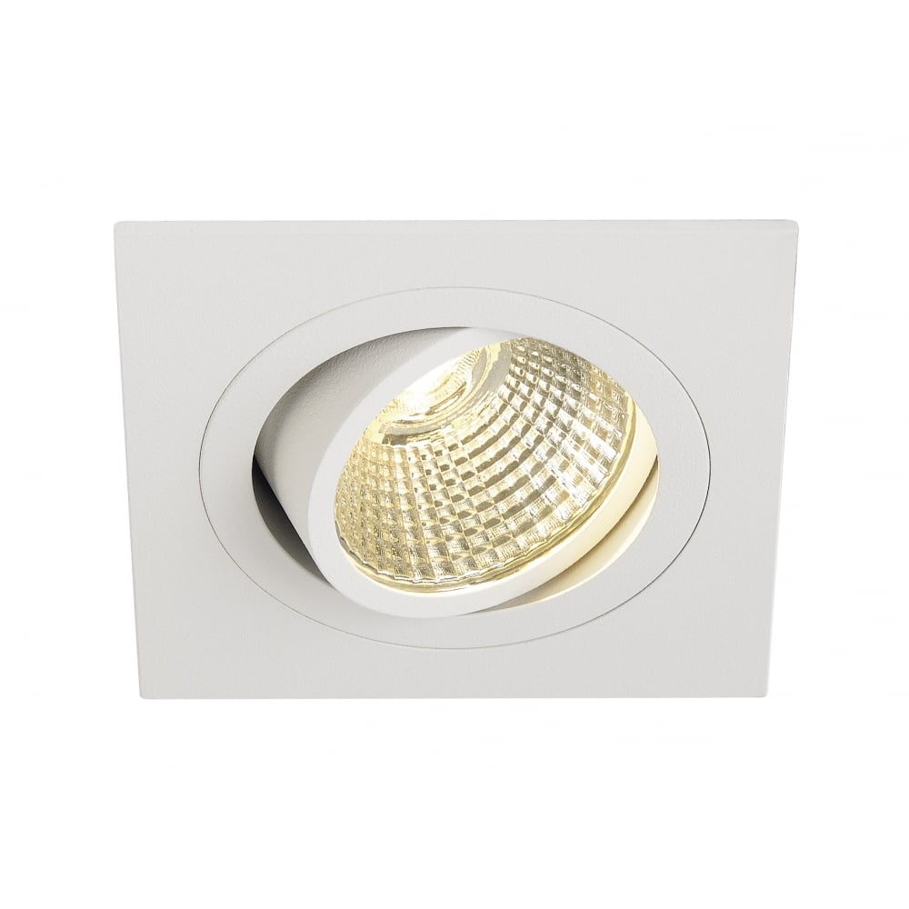 New Tria Dl Square Set,Downlight, Matt White, 6W, 38°, 3000K, Incl. Driver,