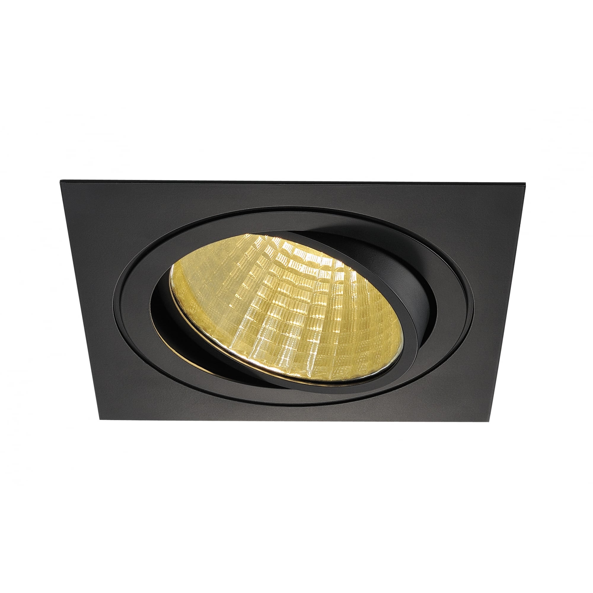 New Tria Led Dl Square Set,Matt Black, 25W, 30°, 2700K,Incl. Driver, Clip Springs