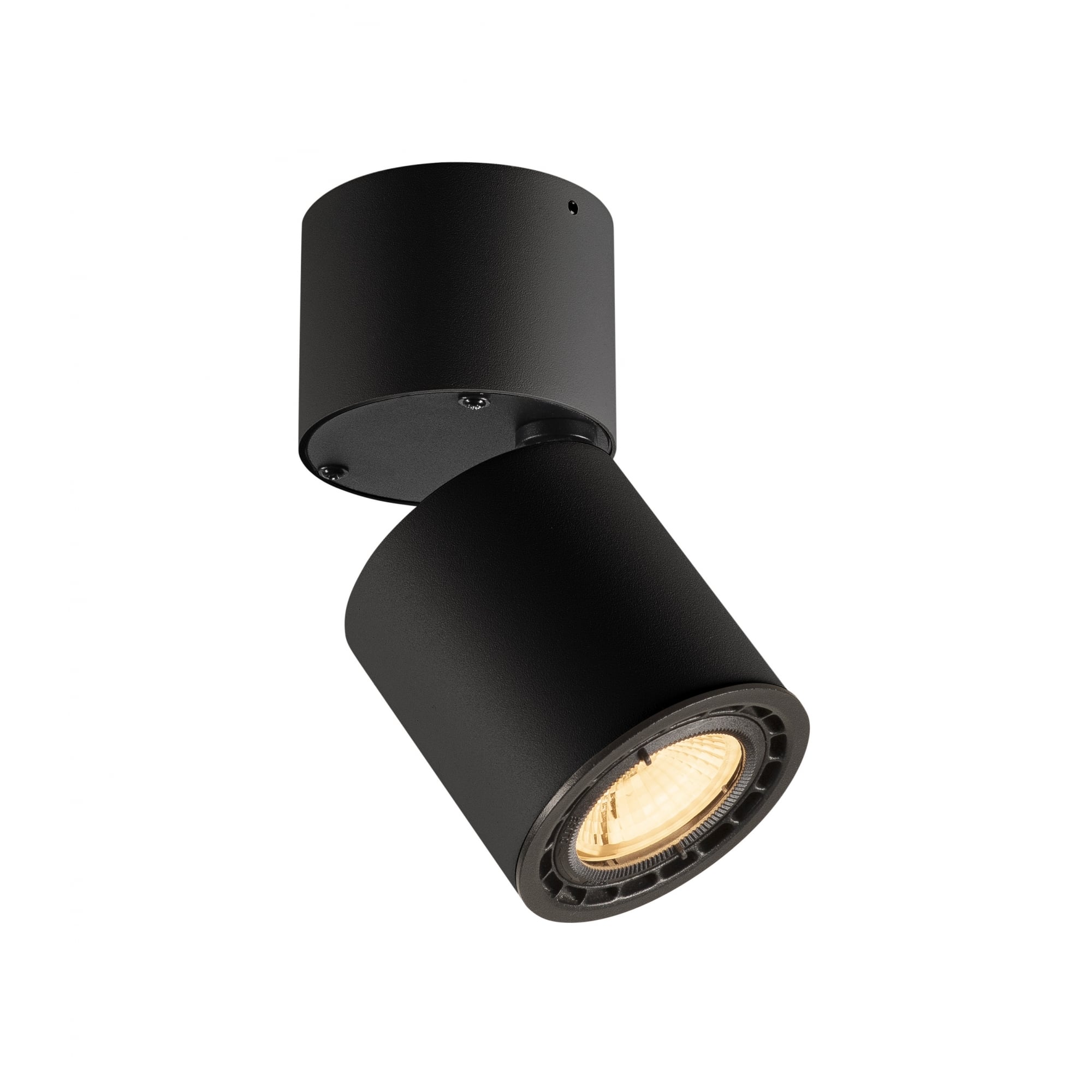 Supros 78, Ceiling Light, Led, 3000K, Round, Black, 60° Lens