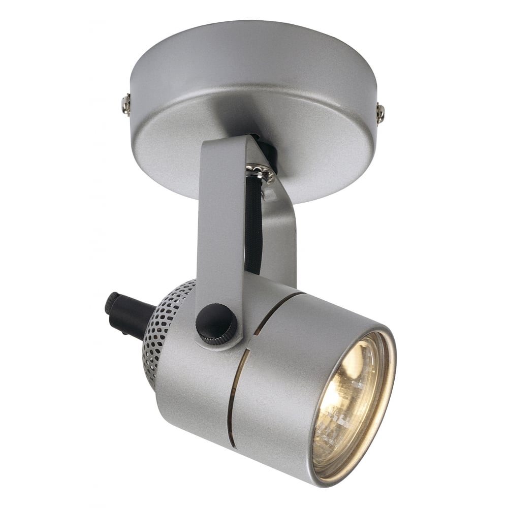 Spot 79 240V Wall And Ceilinglight, Silver-Grey, Gu10, Max.50W