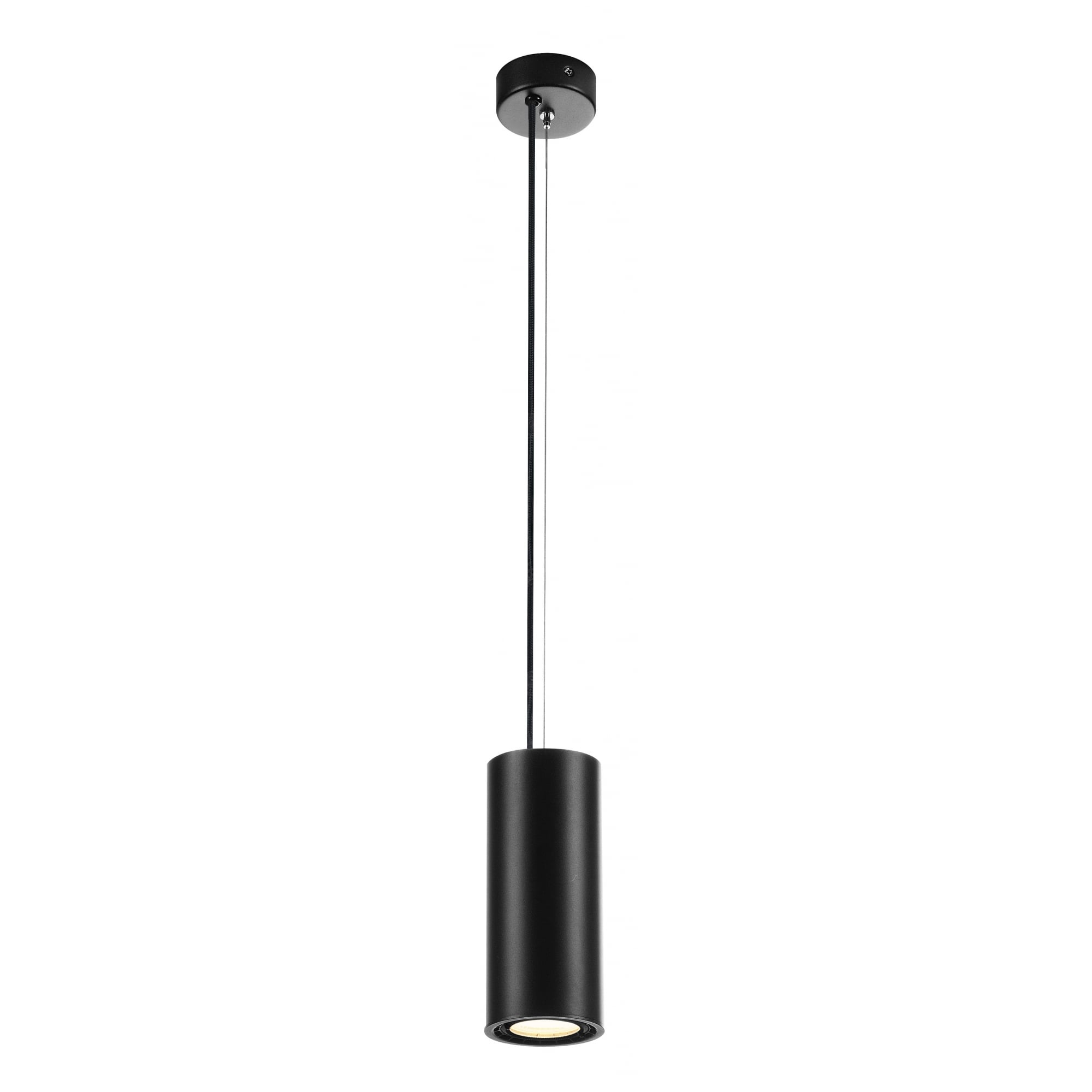 Supros 78 Pendant, Round,Black, 3000K, 60° Lens