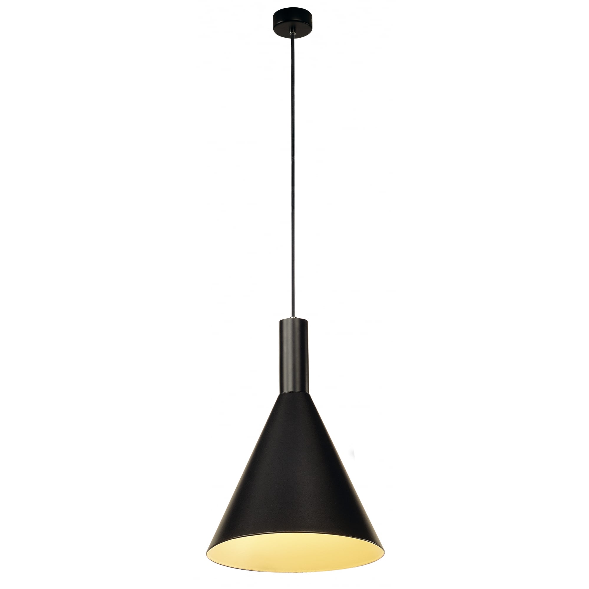 Phelia L Pendant, Black, E27,Max. 23W