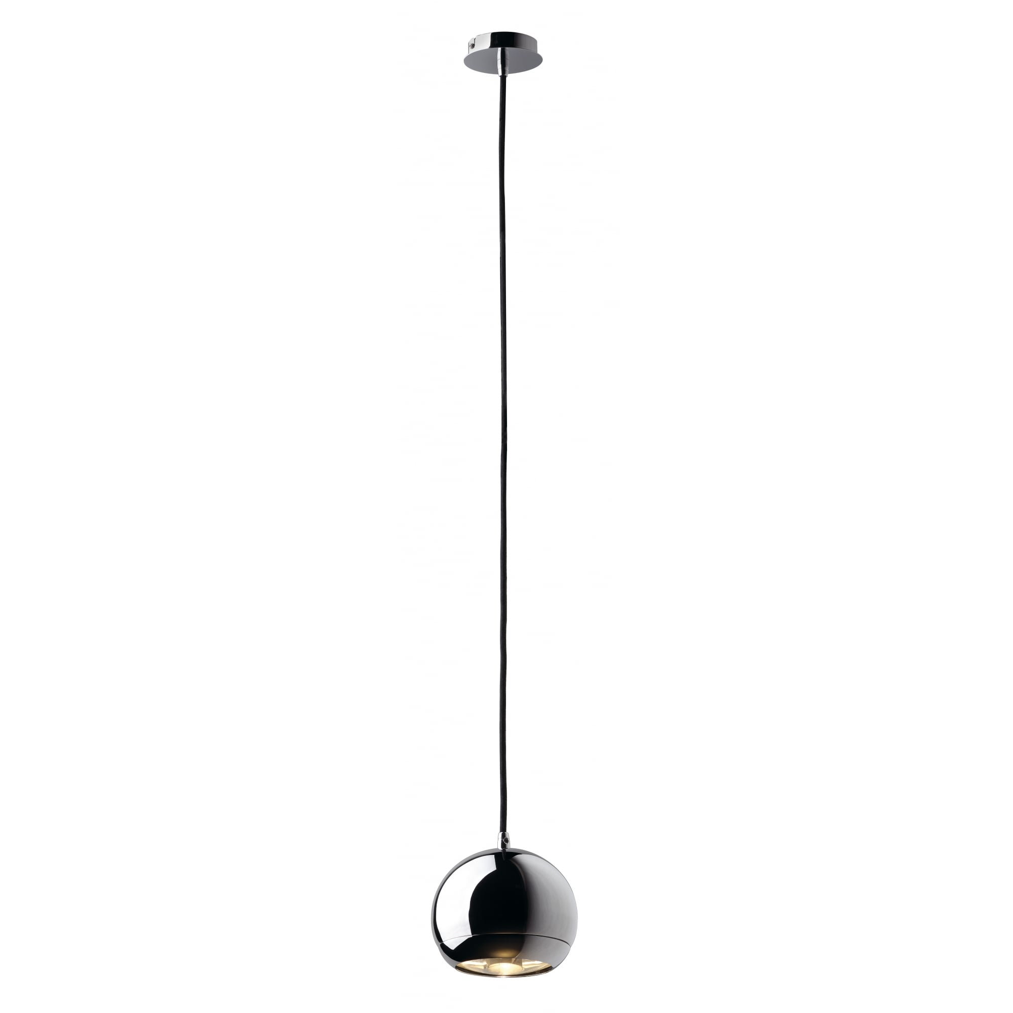 Light Eye Pendant, Chrome, Gu10, Max. 75W