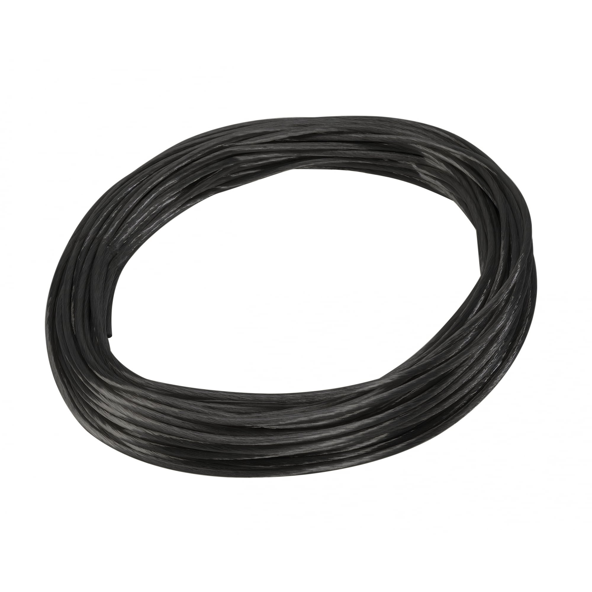 Low-Voltage Cable, For Tenseo Low-Voltage Cable System, Black, 4mm, 20M