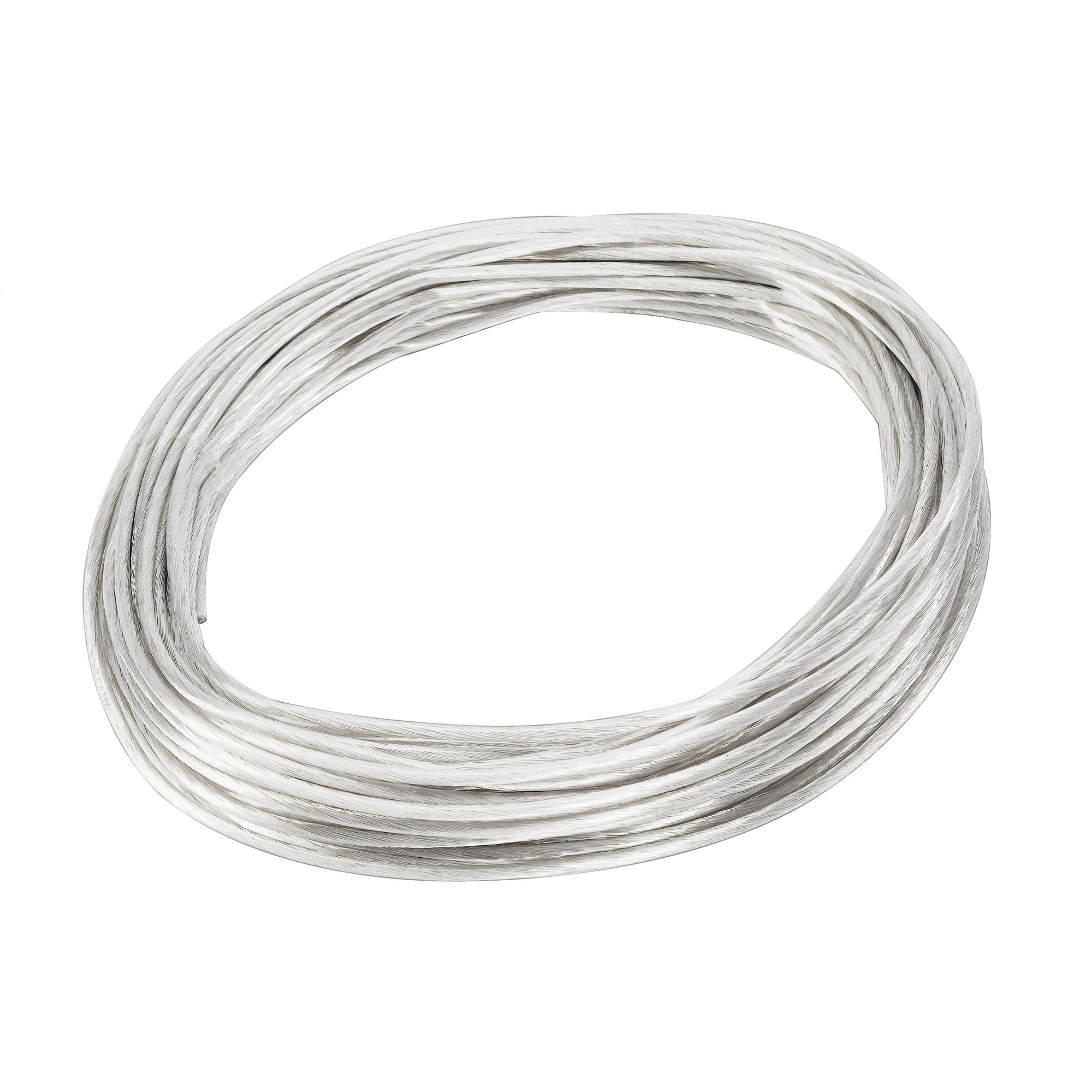 Low-Voltage Cable, For Tenseo Low-Voltage Cable System, White, 4mm, 20M