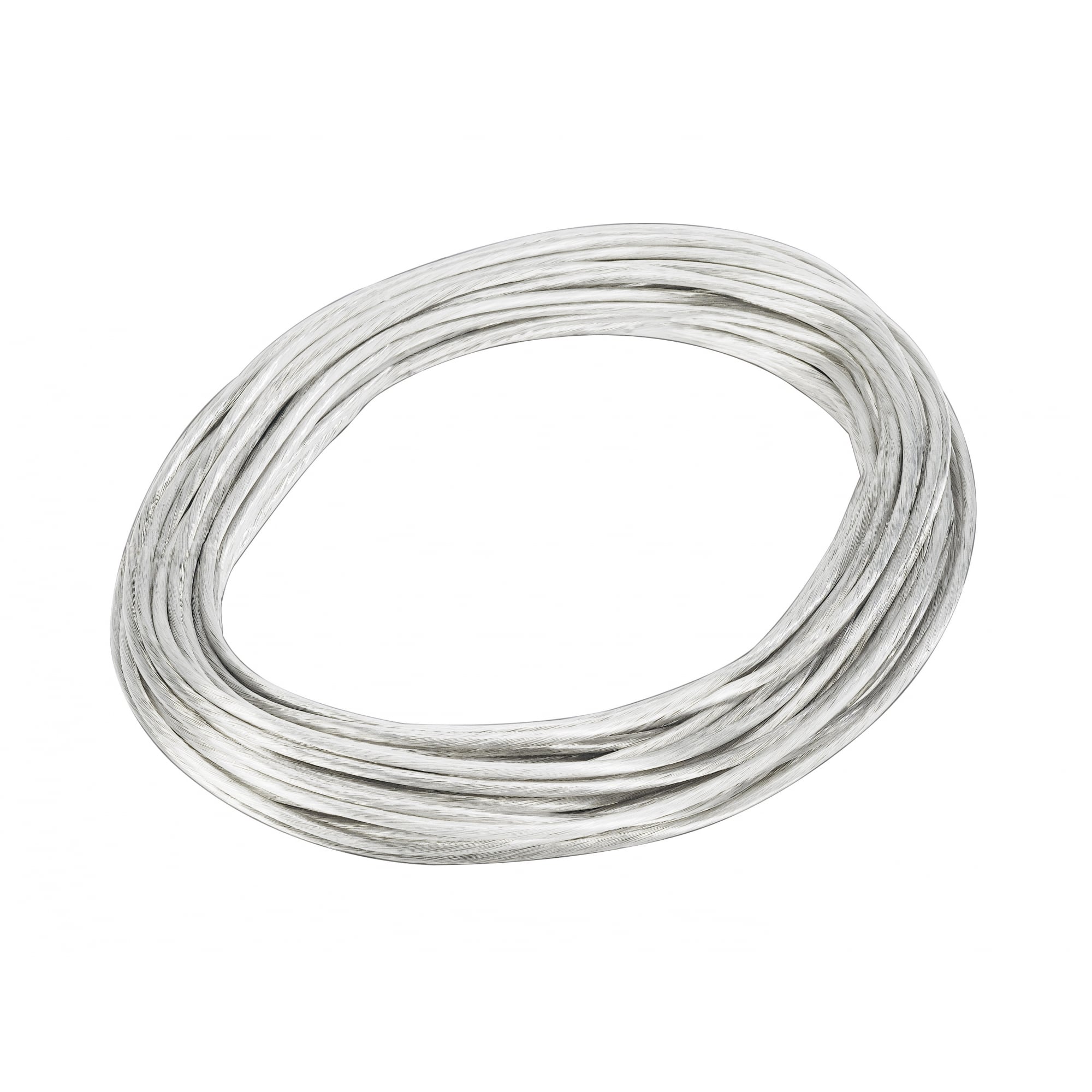 Low-Voltage Cable, For Tenseo Low-Voltage Cable System, White, 6mm, 20M