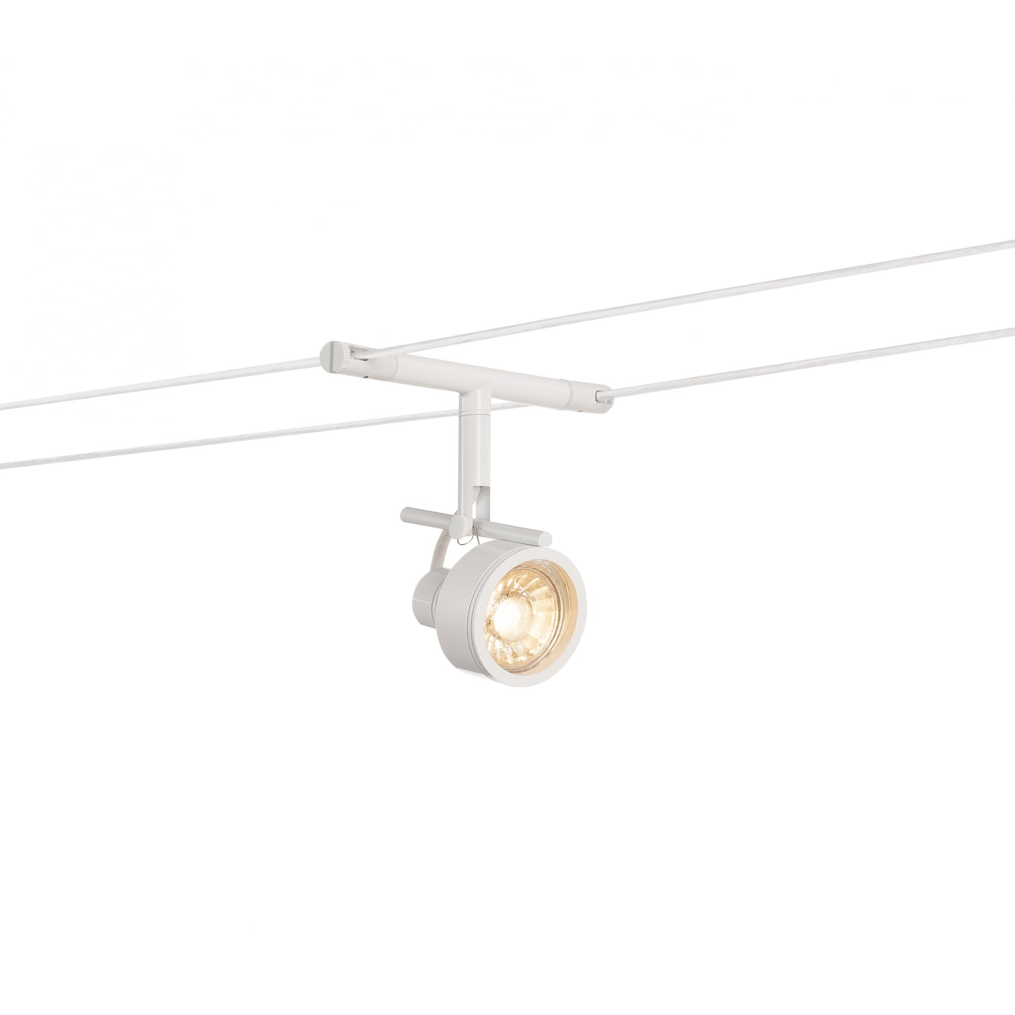 Saluna, Cable Luminaire For Tenseo Low-Voltage Cable System, Qr-C51, White