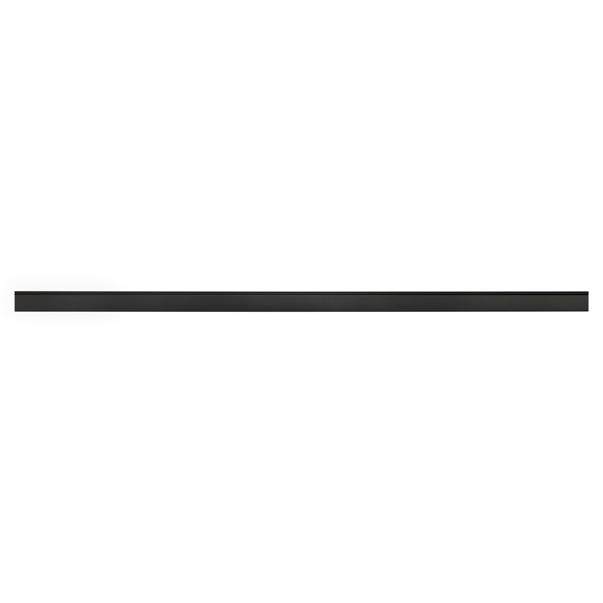 Eutrac Track Lighting Rail, 3 Circuit, Black, 2M