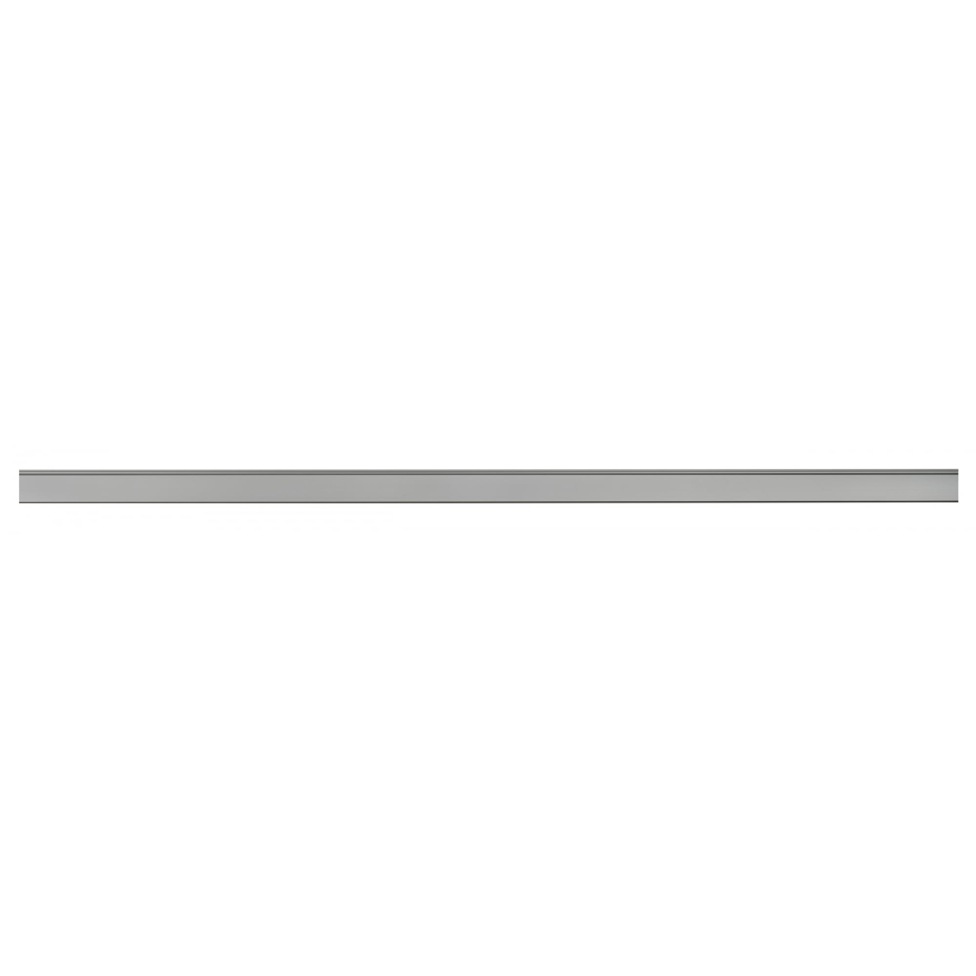 Eutrac Track Lighting Rail, 3 Circuit, Silver Grey, 2M