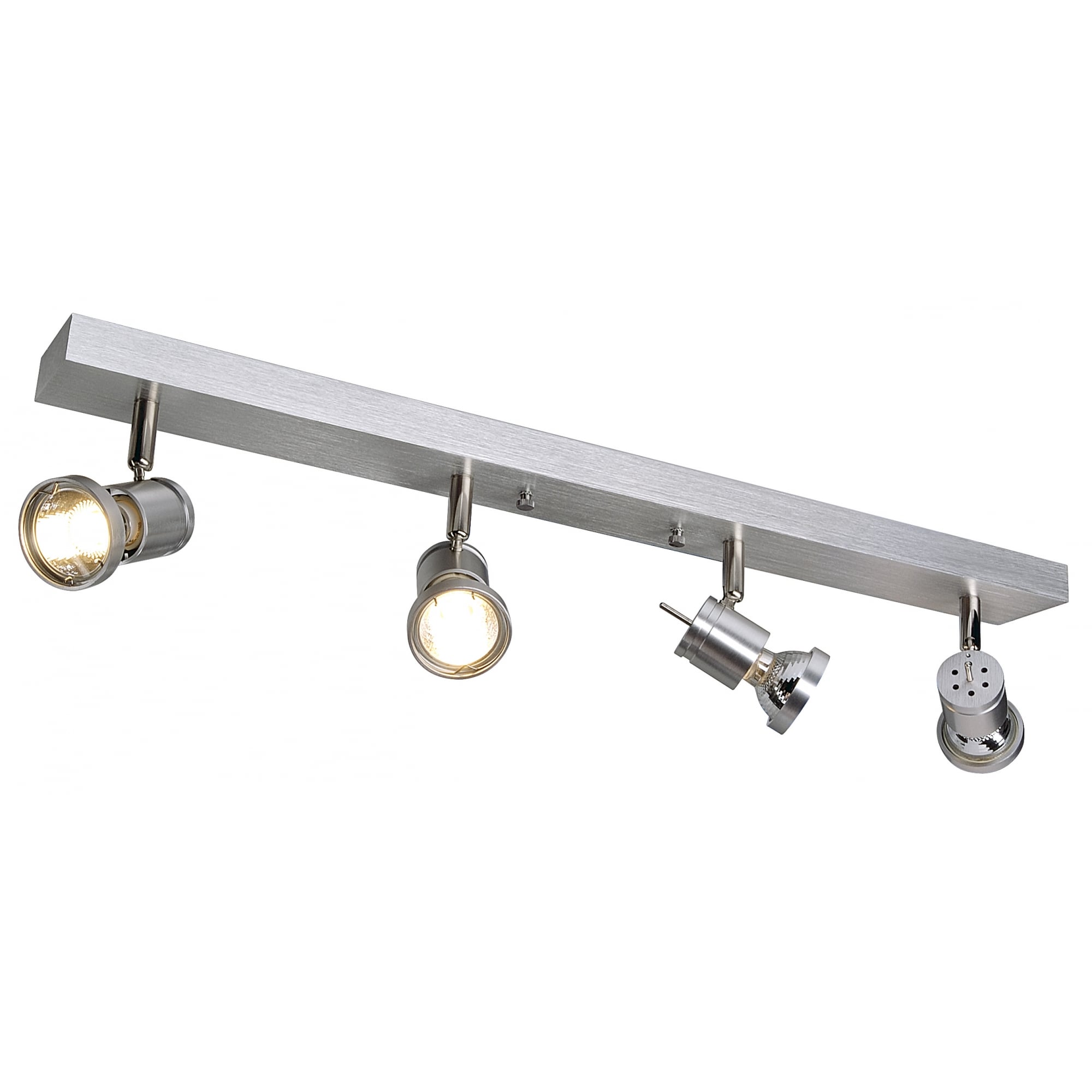 Asto Iv Wall And Ceiling Light, Alu Brushed, 4X Gu10, Max.4X 75W