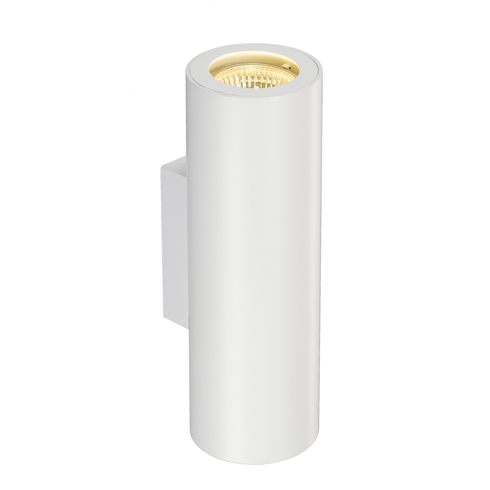 Enola_B Up / Down Wall Light, White, 2x GU10, Max. 2x 50W