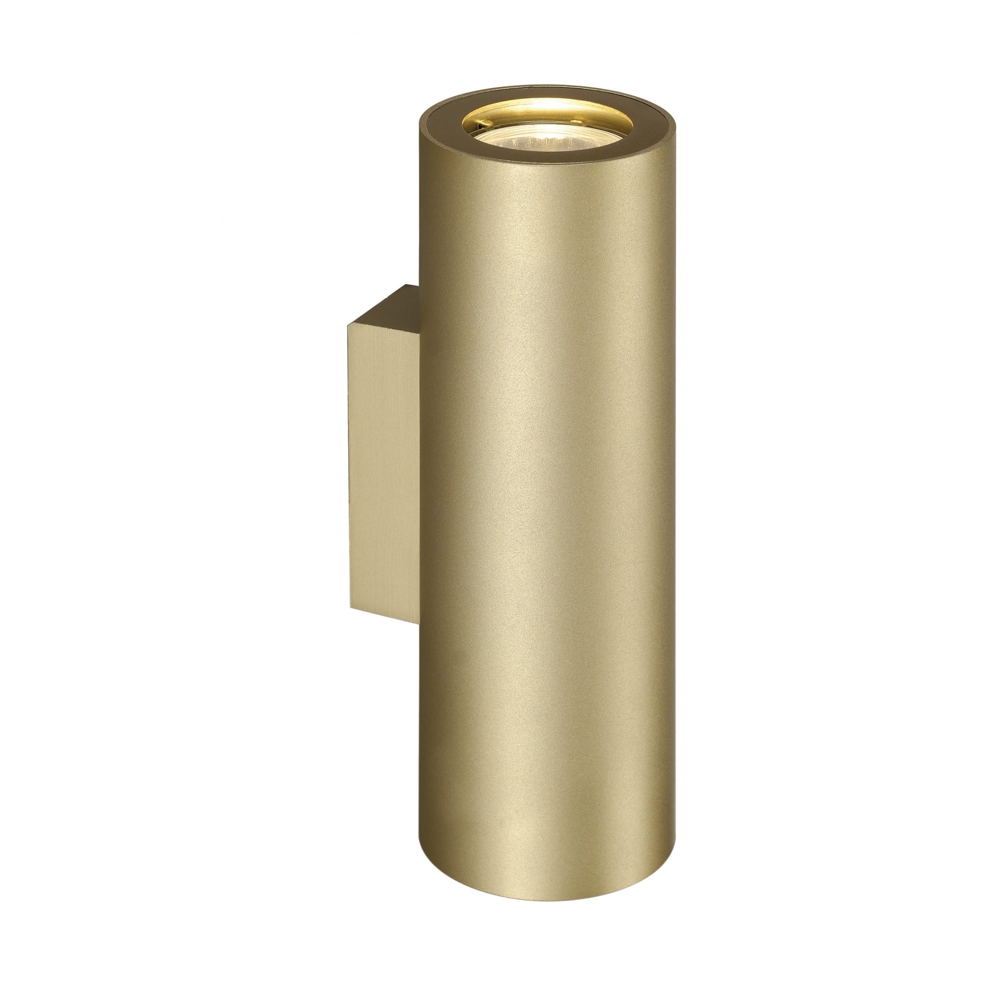 Enola_B Up / Down Wall Light, Brass, 2x GU10, Max. 2x 50W