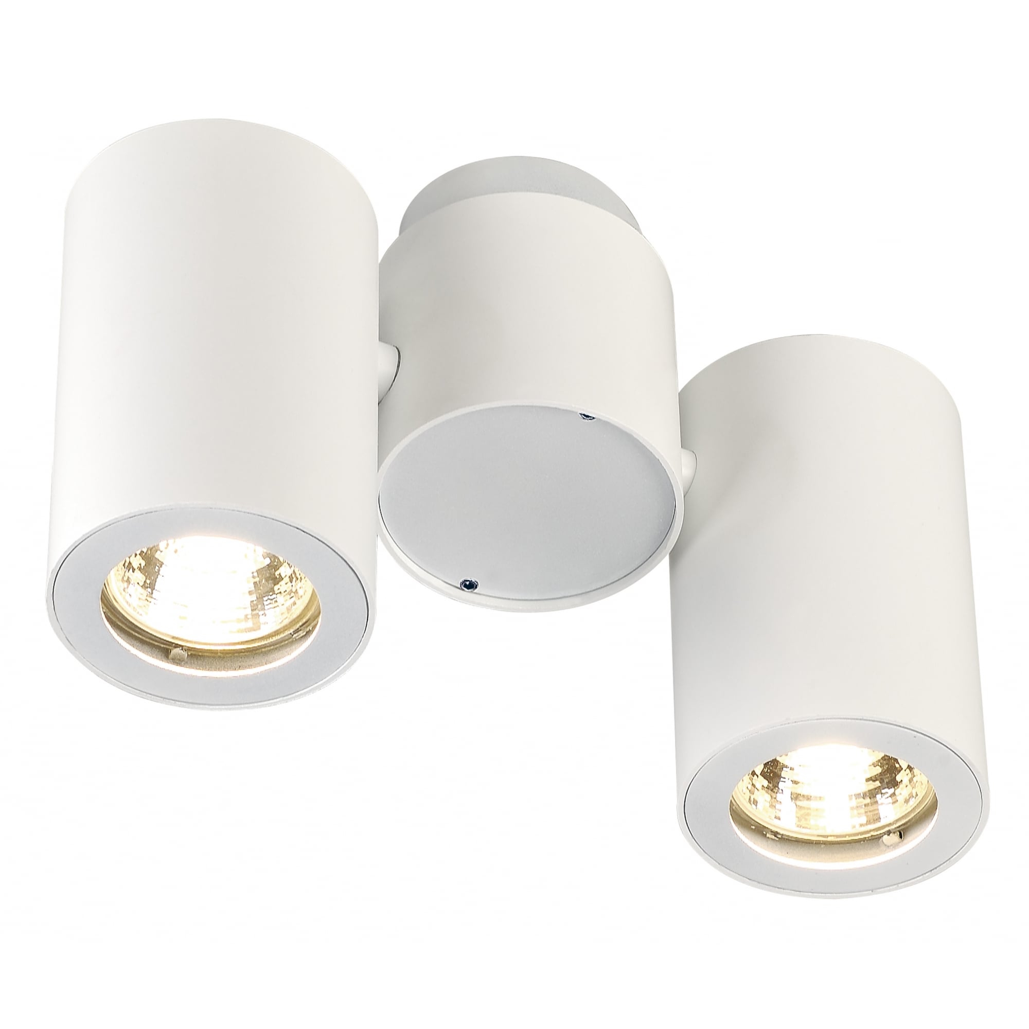 Enola_B Spot 2 Wall Andceiling Light, Double, White,2X Gu10, Max. 2X 50W