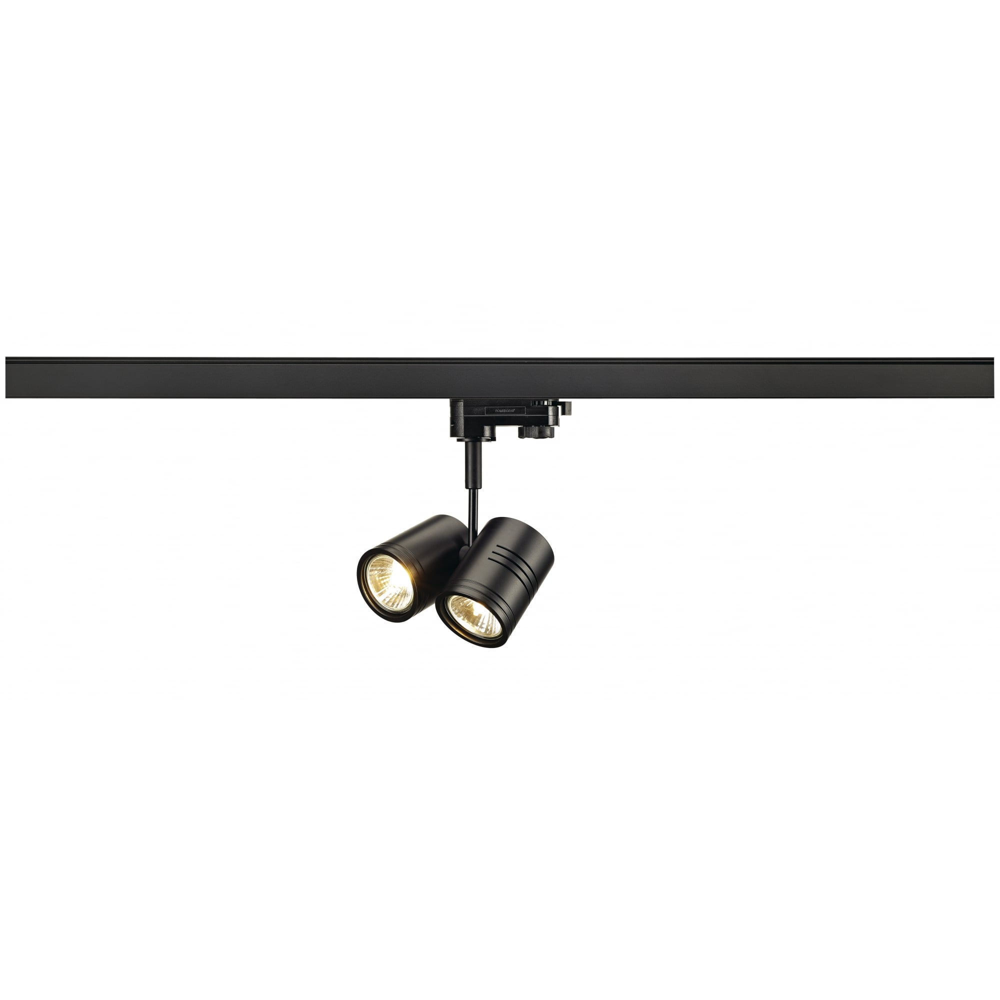 Bima Ii Lamp Head, Black, 2Xgu10, Max. 2X 50W, 3-Circuit