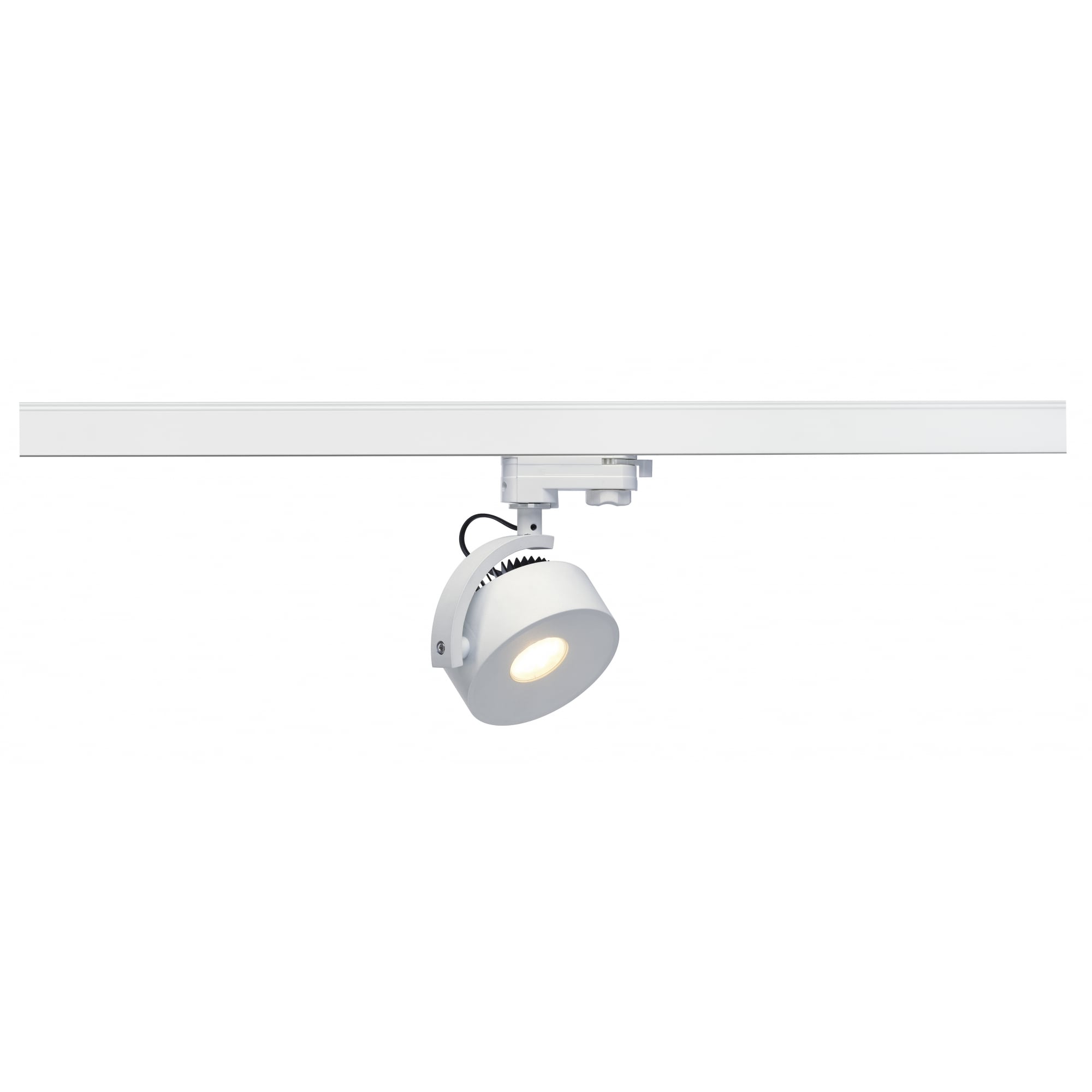 Kalu Track Leddisk Lamp Head, White, 3000K, 3-Circuit