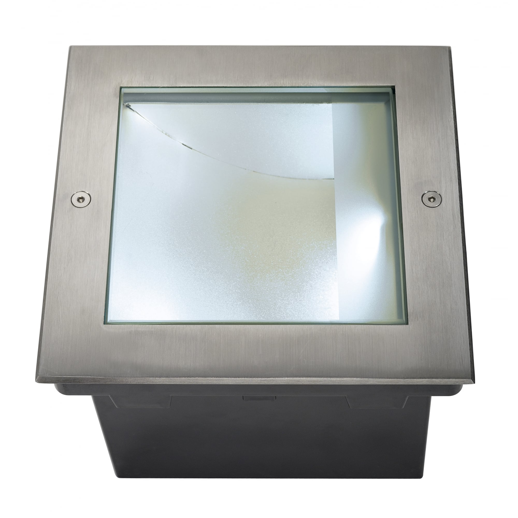 Dasar LED Square Ingroundfitting, Asymmetrical, Stainl.Steel 316, 34W, 4000K