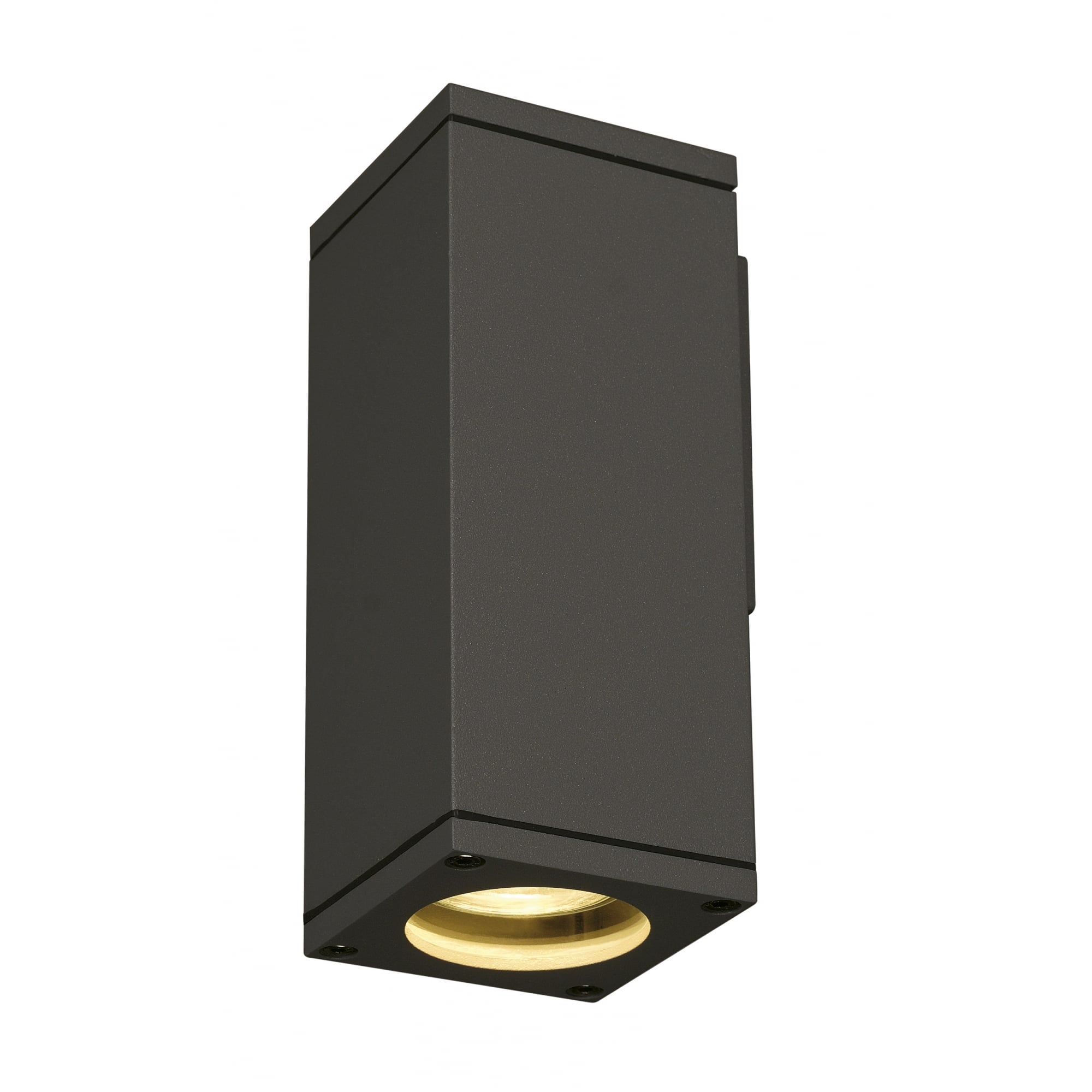 Theo Wall Out, Wall Light, Square, Anthracite, GU10, Max.35W