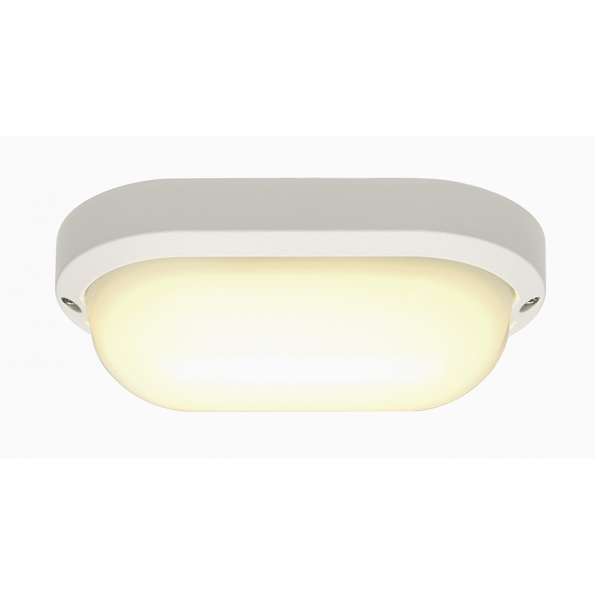 Terang 2 Wall and Ceilinglight, Oval, White, 11W LED,3000K, IP44