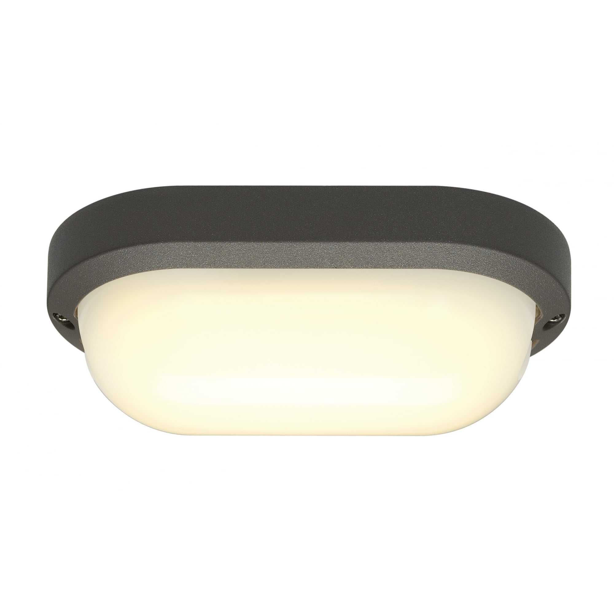 Terang 2 Wall and Ceilinglight, Oval, Anthracite, 11Wled, 3000K, IP44