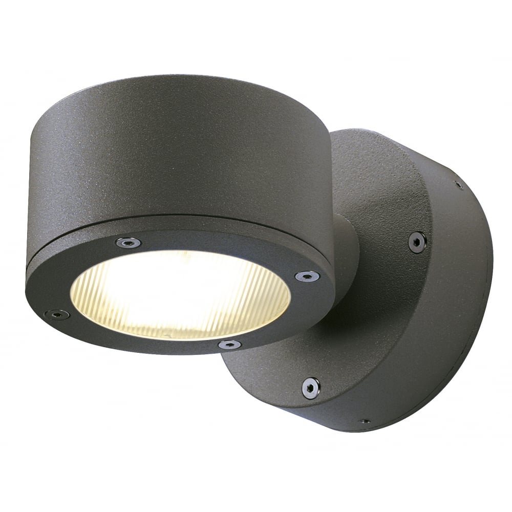 Sitra Wall Wall Light, Anthracite, Gx53 Energy Saver, Max. 9W, IP44