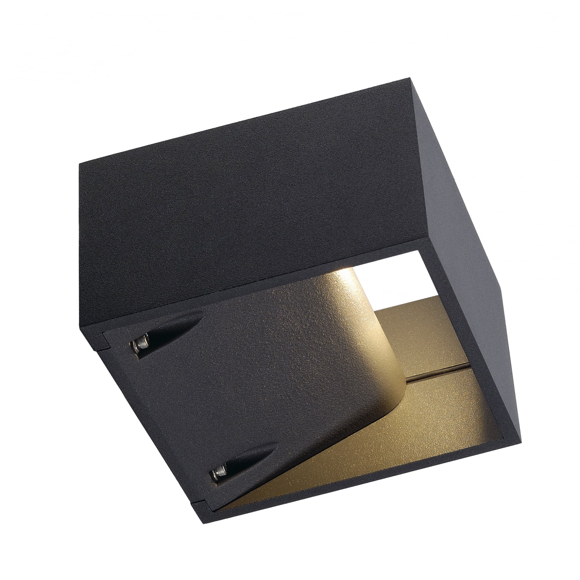 Logs Wall Light, Square, Anthracite, 6W LED, 3000K, IP44