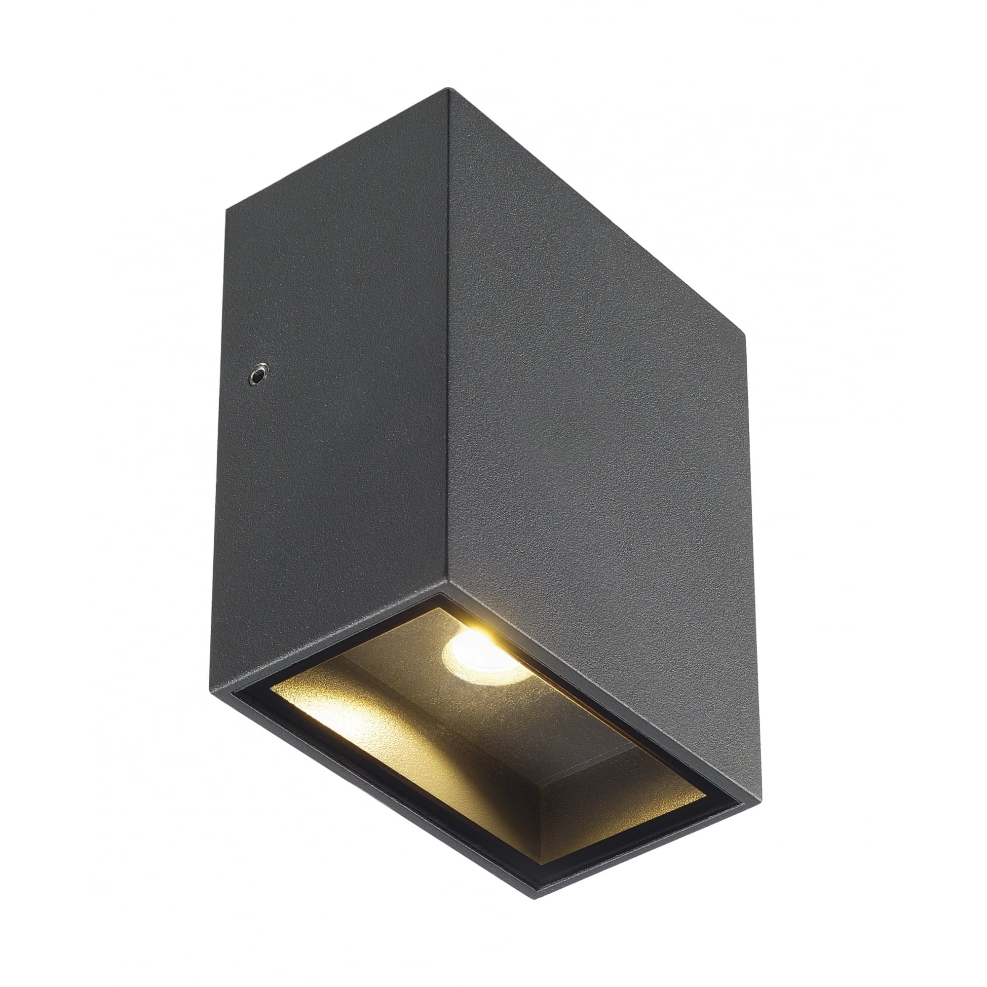 Quad 1 Xl Wall Light, Square, Anthracite, 3.2W Cob LED,3000K, IP44