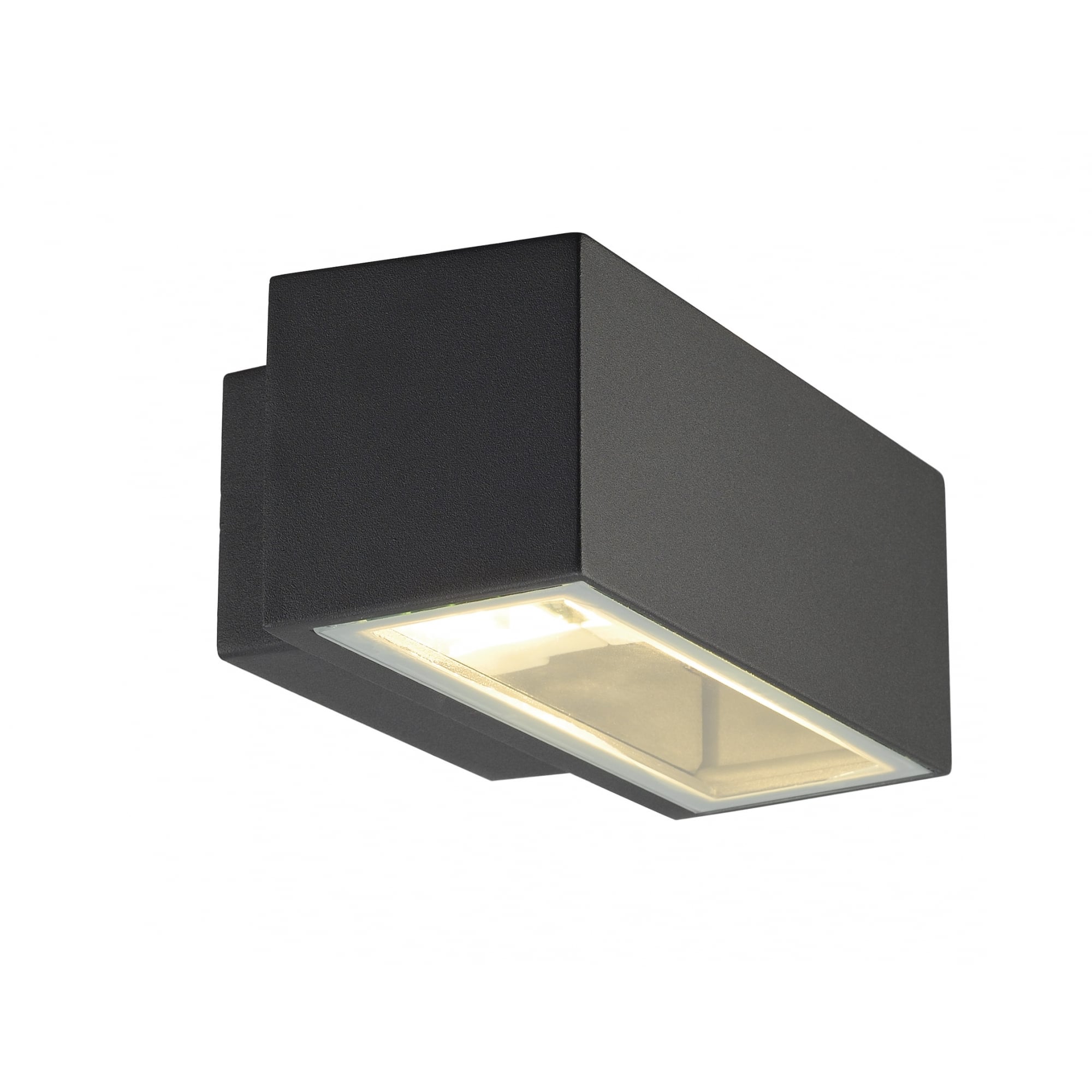 Box R7S Wall Light, Square,Anthracite, R7S, Max. 80W,Up-Down, Ip44