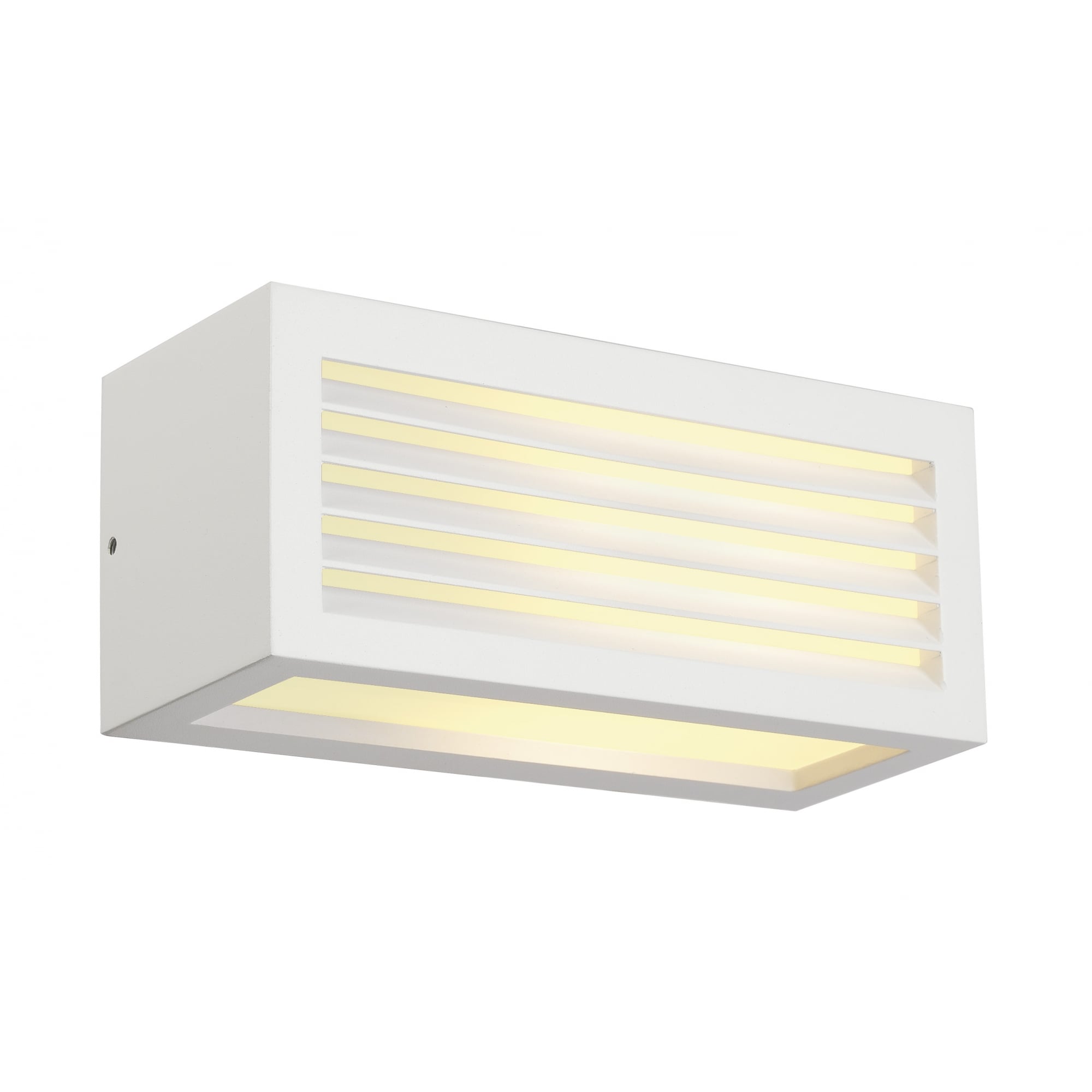 Box-L E27 Wall Light, Square, White, E27, Max. 18W, IP44