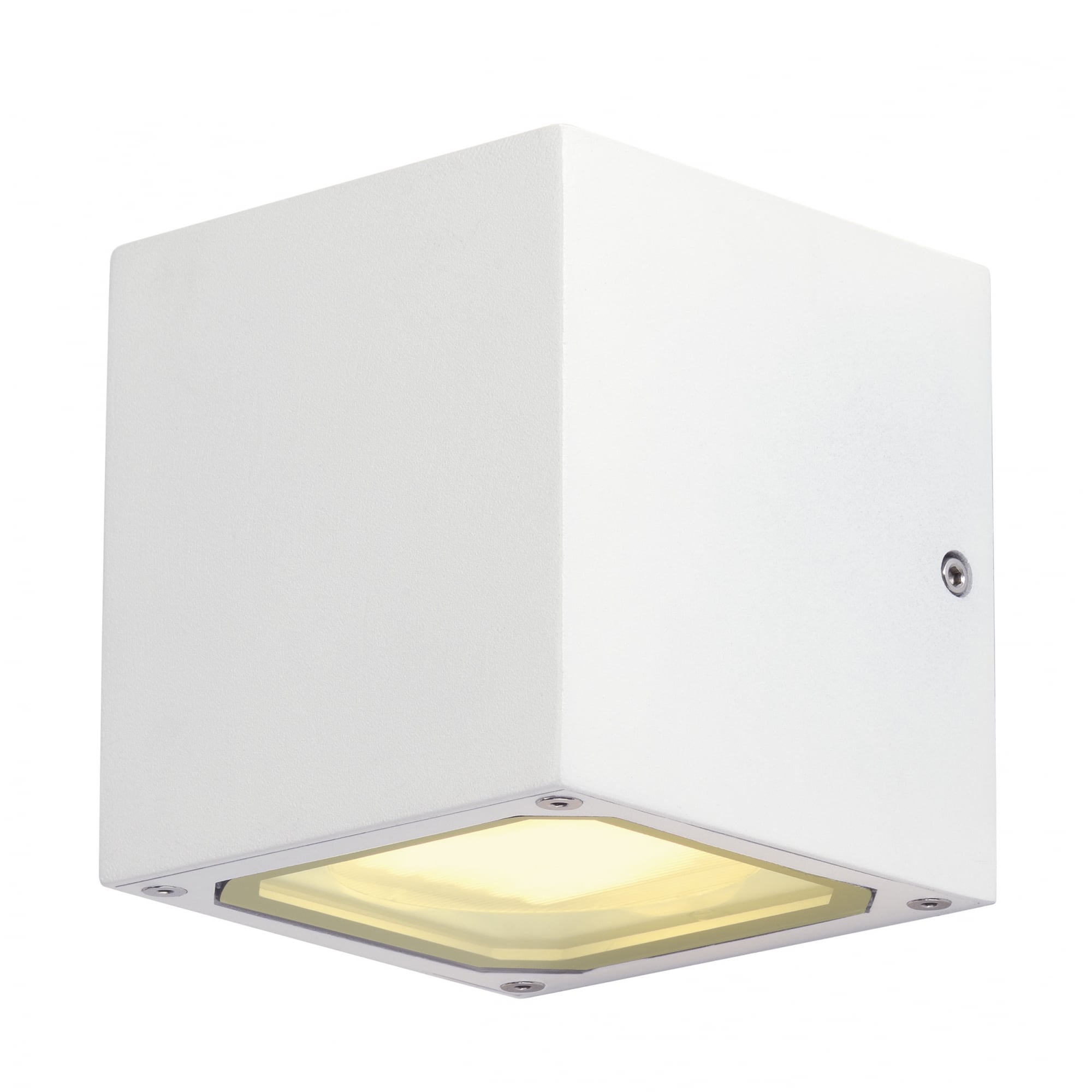 Sitra Cube Wall Light, White, Gx53, Max. 9W, IP44