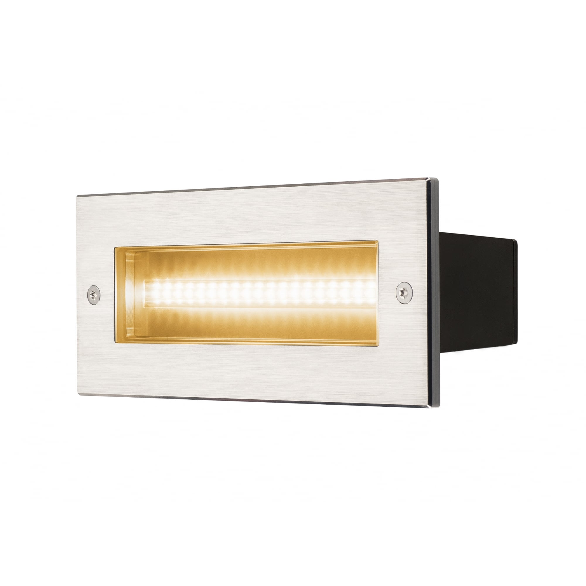 Brick, Outdoor Recessed Wall Light, LED, 3000K, Stainless Steel, IP67, 240V, 950Lm 10W