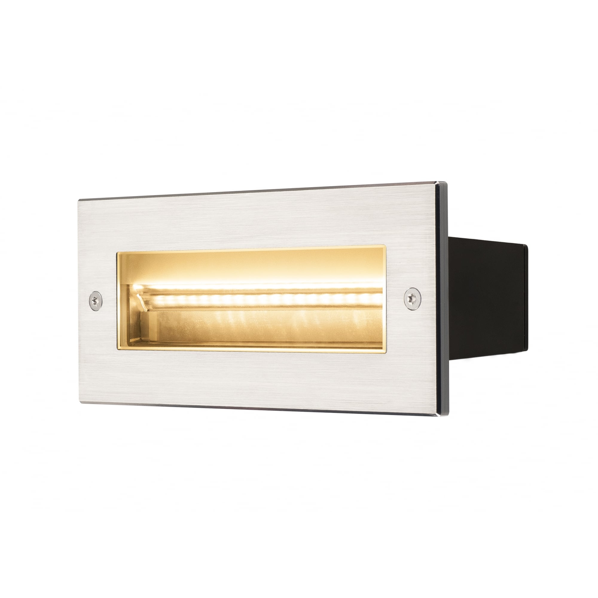 Brick, Outdoor Recessed Wall Light, LED, 3000K, Stainless Steel, 240V, IP67, 850Lm, 10W