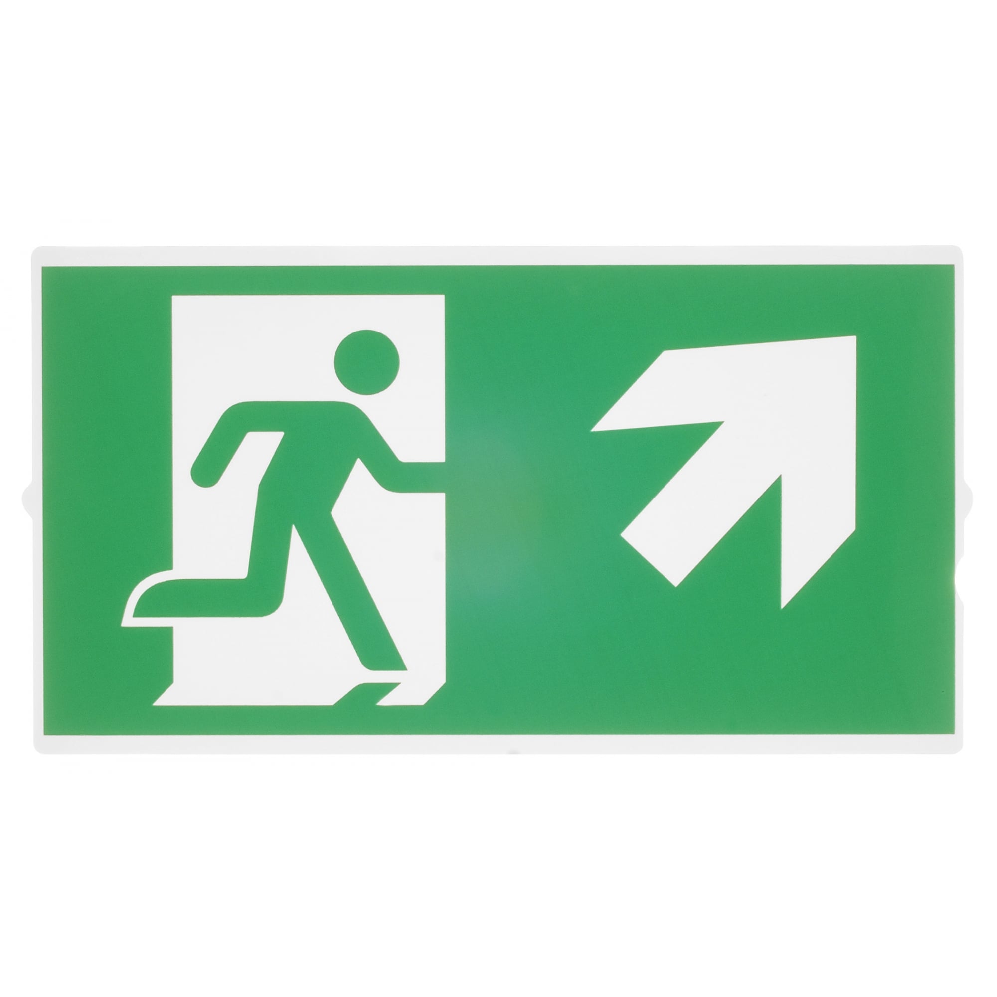 P-Light Emergency Stair Sign,Small, Green