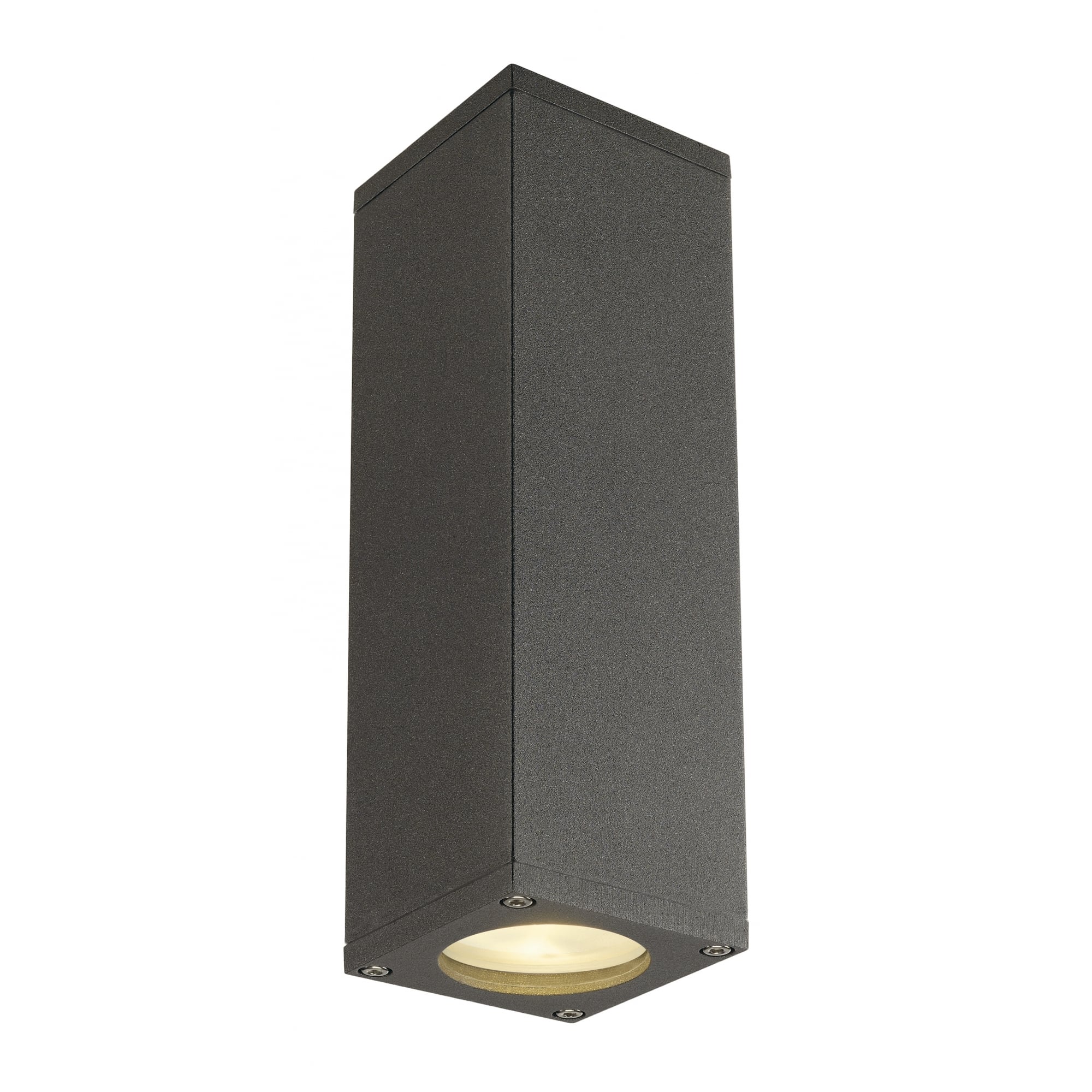 Theo Up / Down, Qpar51, Outdoor Wall Luminaire, Anthracite, Max. 2x50W, IP44