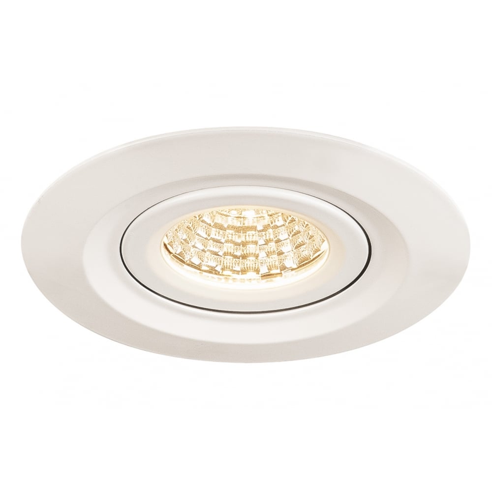 Kini Led Outdoor Recessed Ceiling Luminaire, White, 3000K, 60°, Ip65