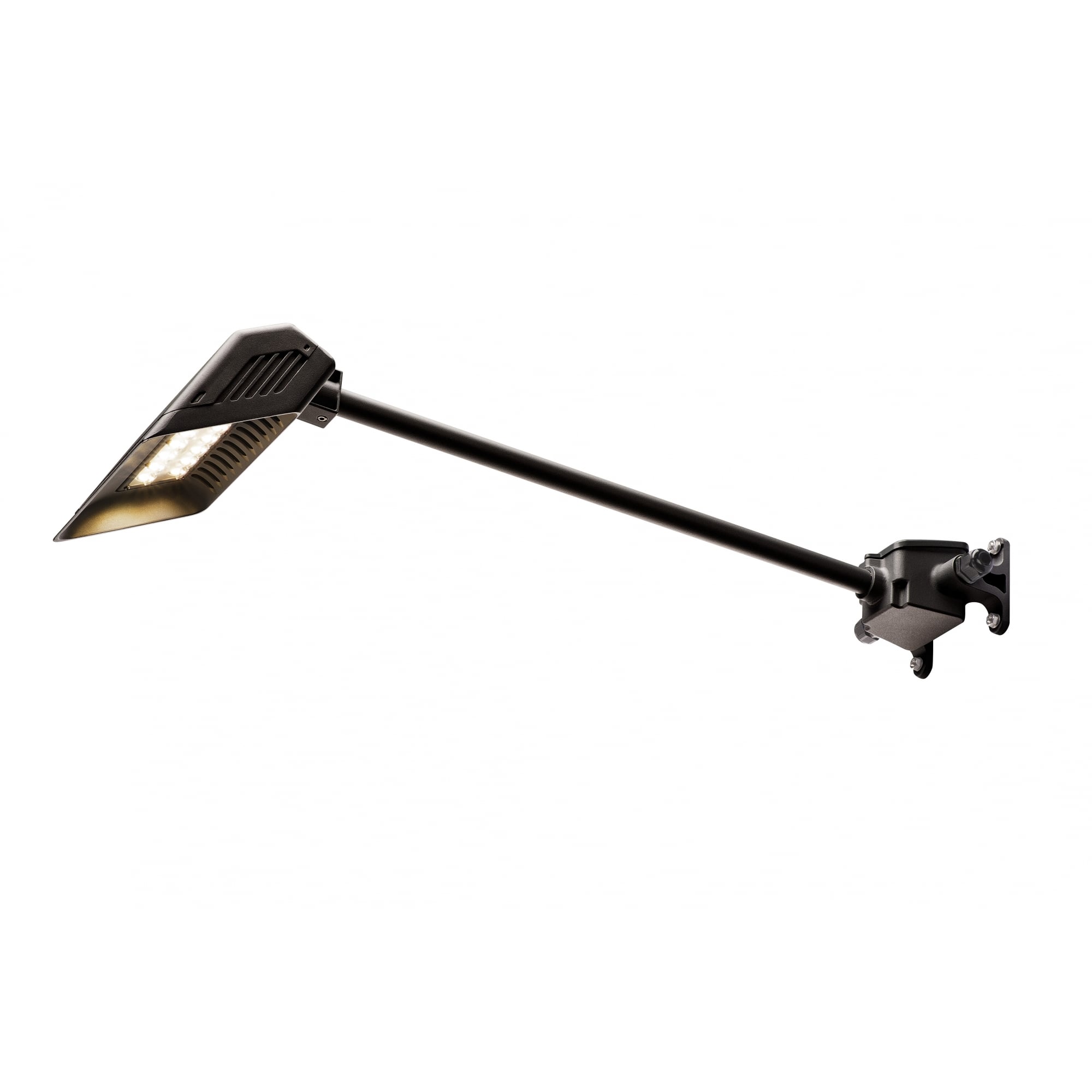 Today LED Outdoor Display Luminaire, Black, Long, 4000K, IP65