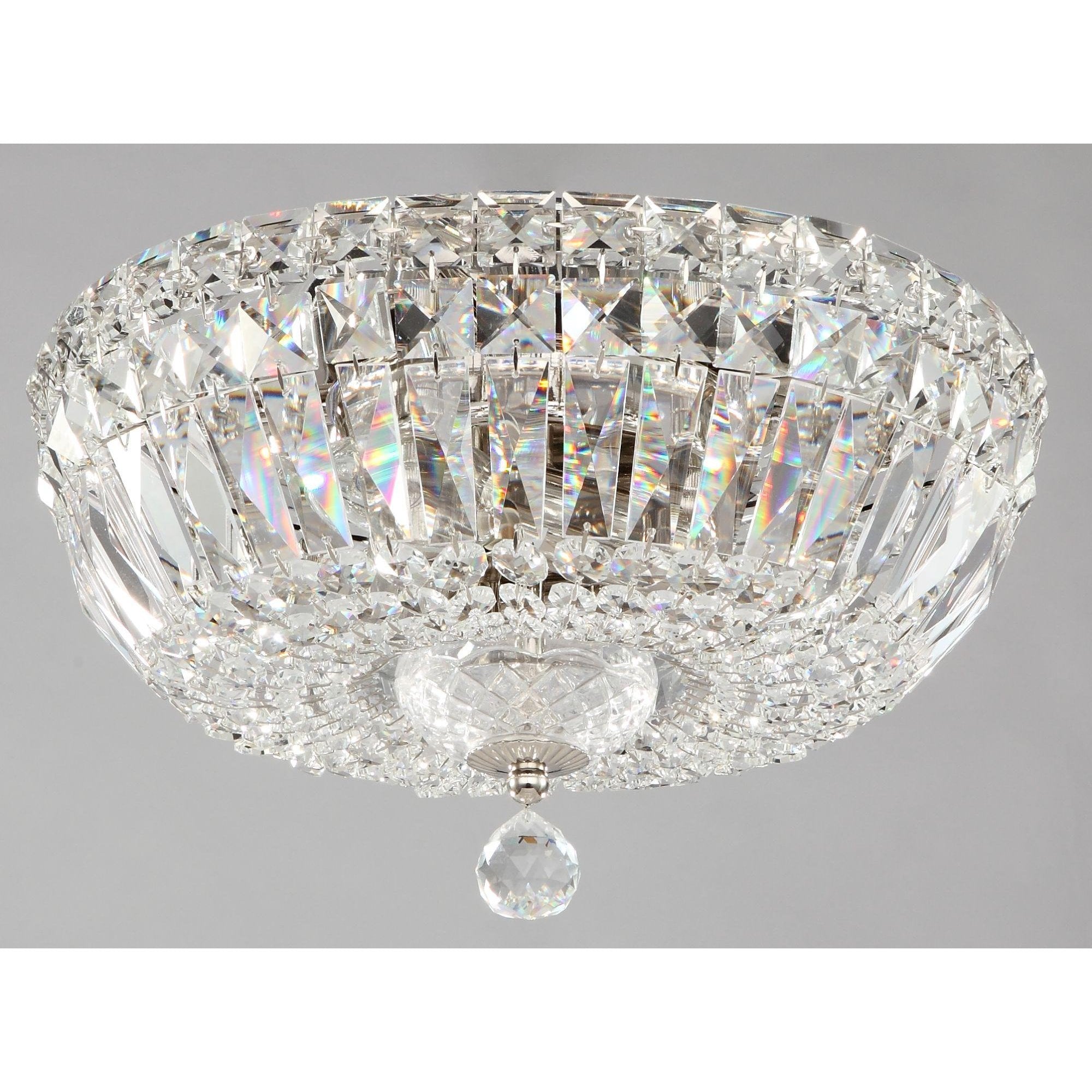 Basfor Diamant crystal Ceiling lamp, Nickel