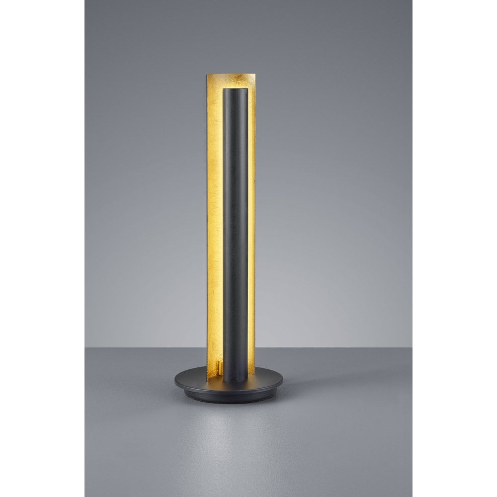 Texel Modern Black Metal Table Lamp