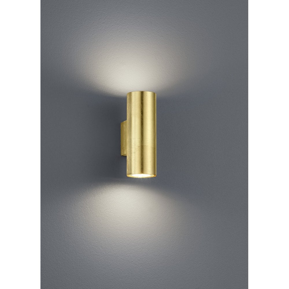 Cleo Modern Gold Metal Wall Lamp