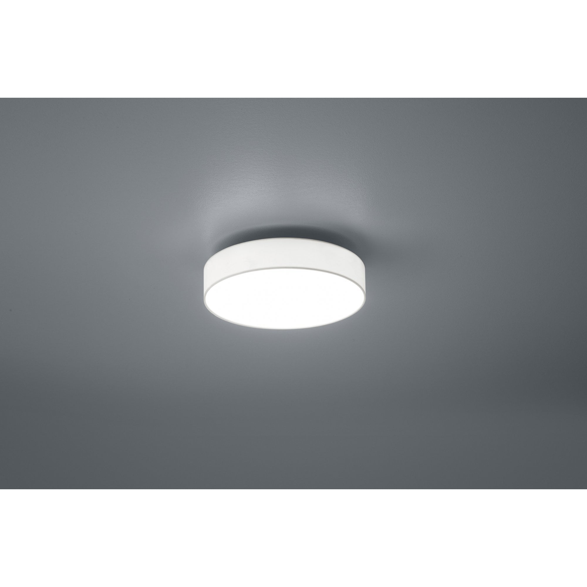 Lugano Modern Nickel Matt Metal Ceiling Lamp