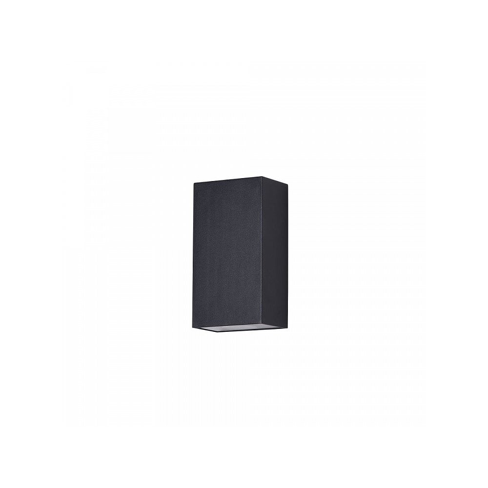 Times Square Outdoor Sconce, Black