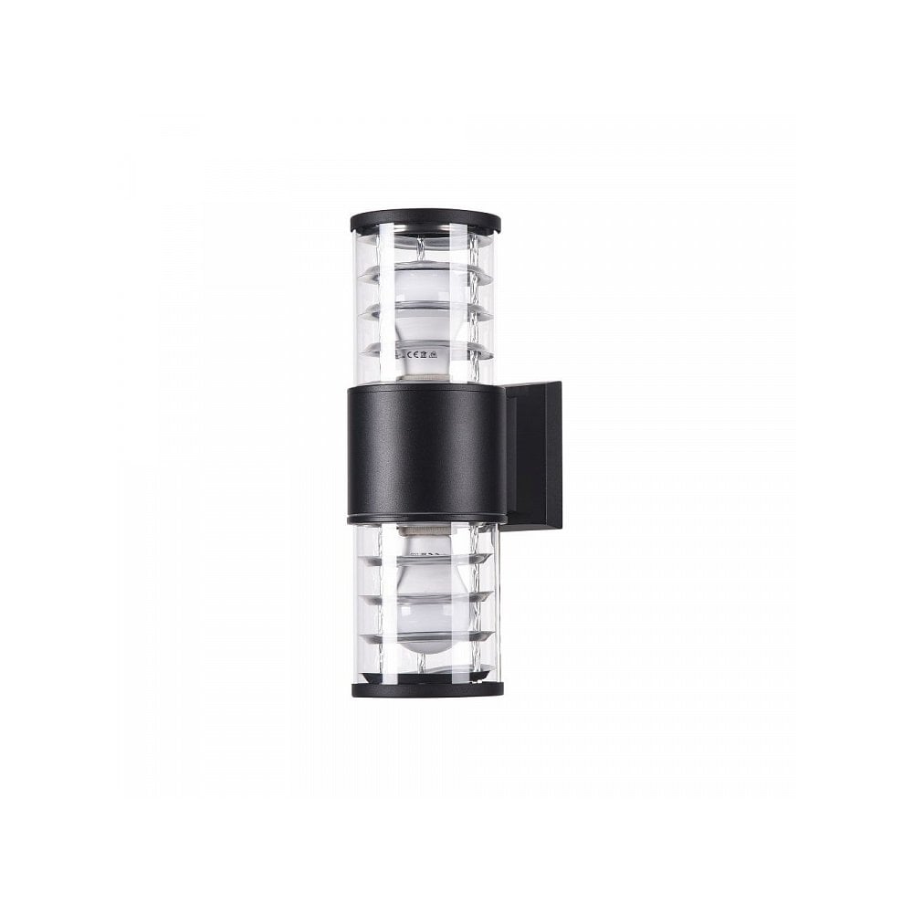 Bronx Outdoor Sconce, Black