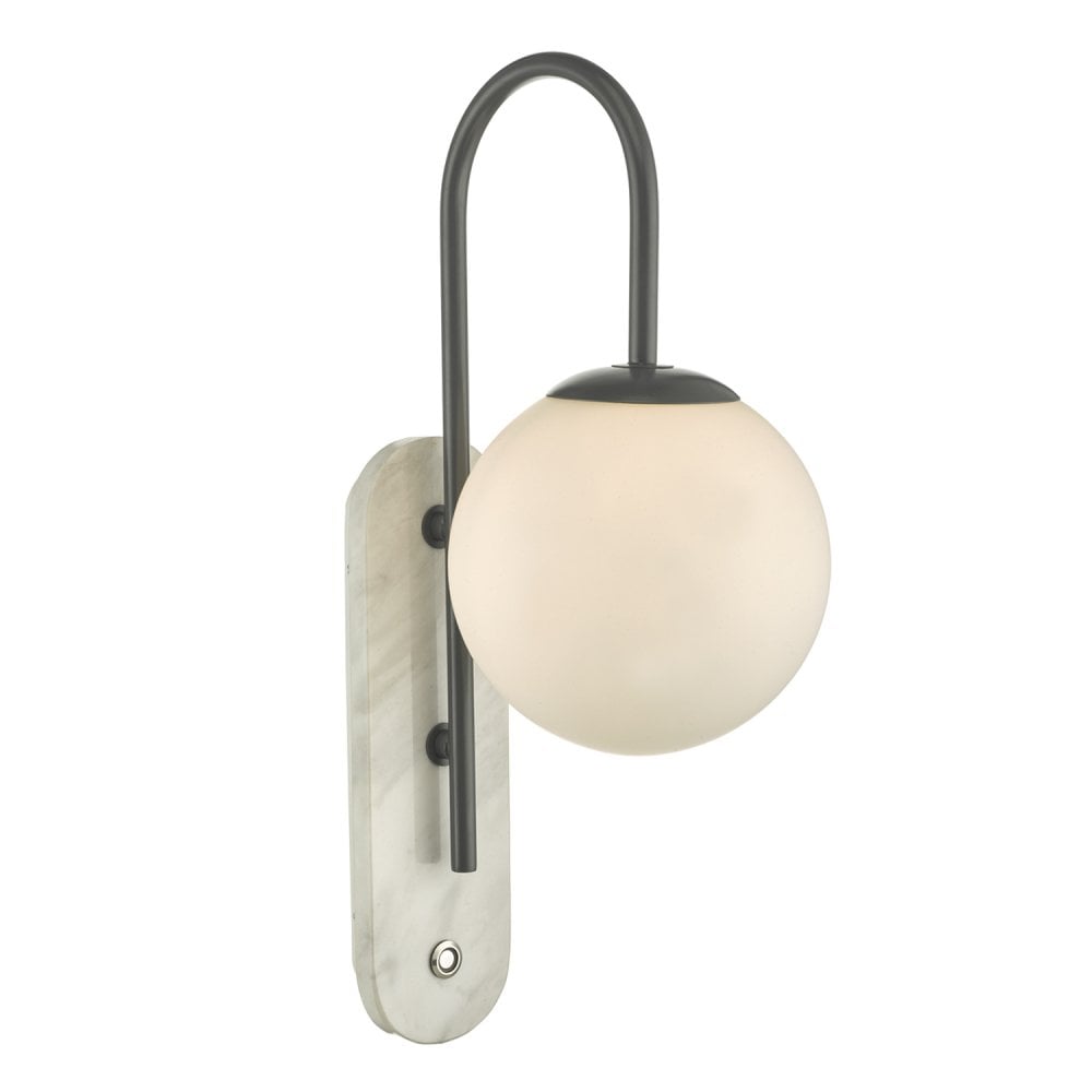 Deuce Wall Light Grey & Marble Effect IP44