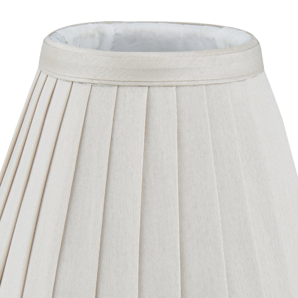 Yovanna Pleated Shade 15cm Ivory