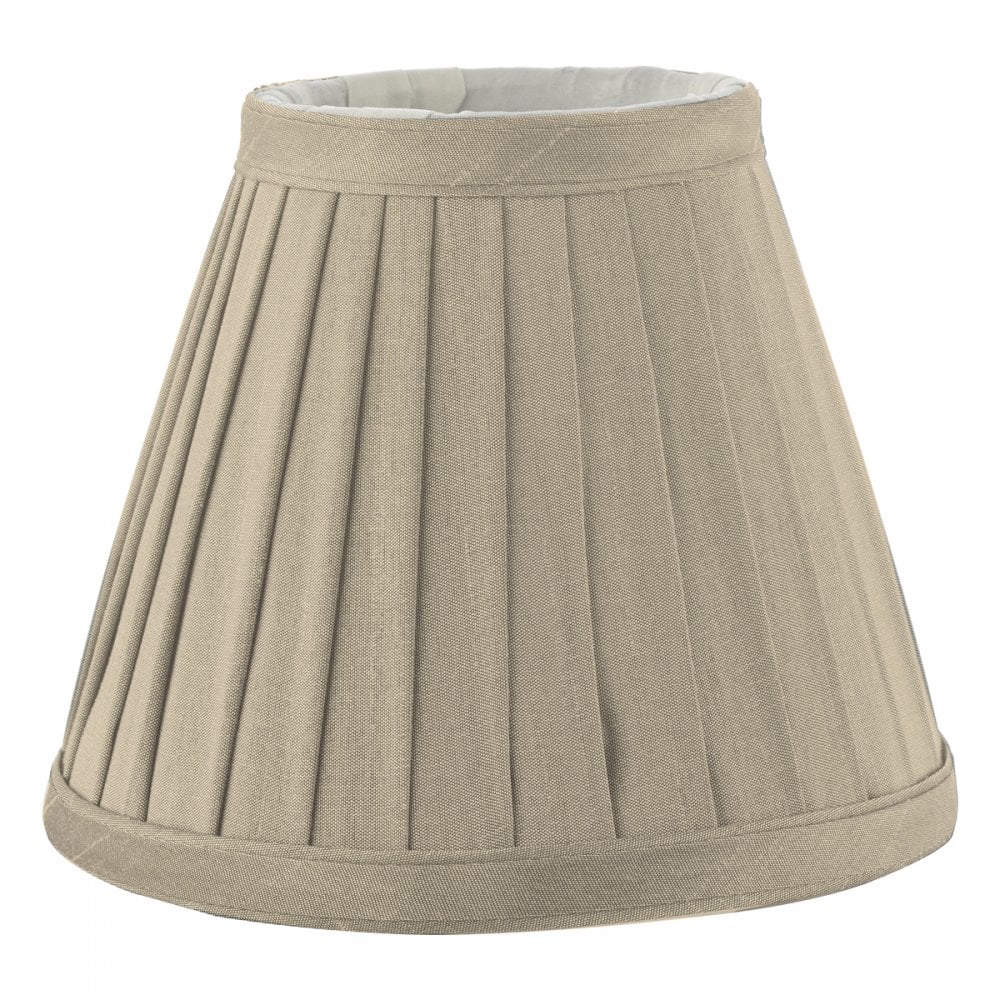 Yovanna Pleated Shade 15cm Taupe