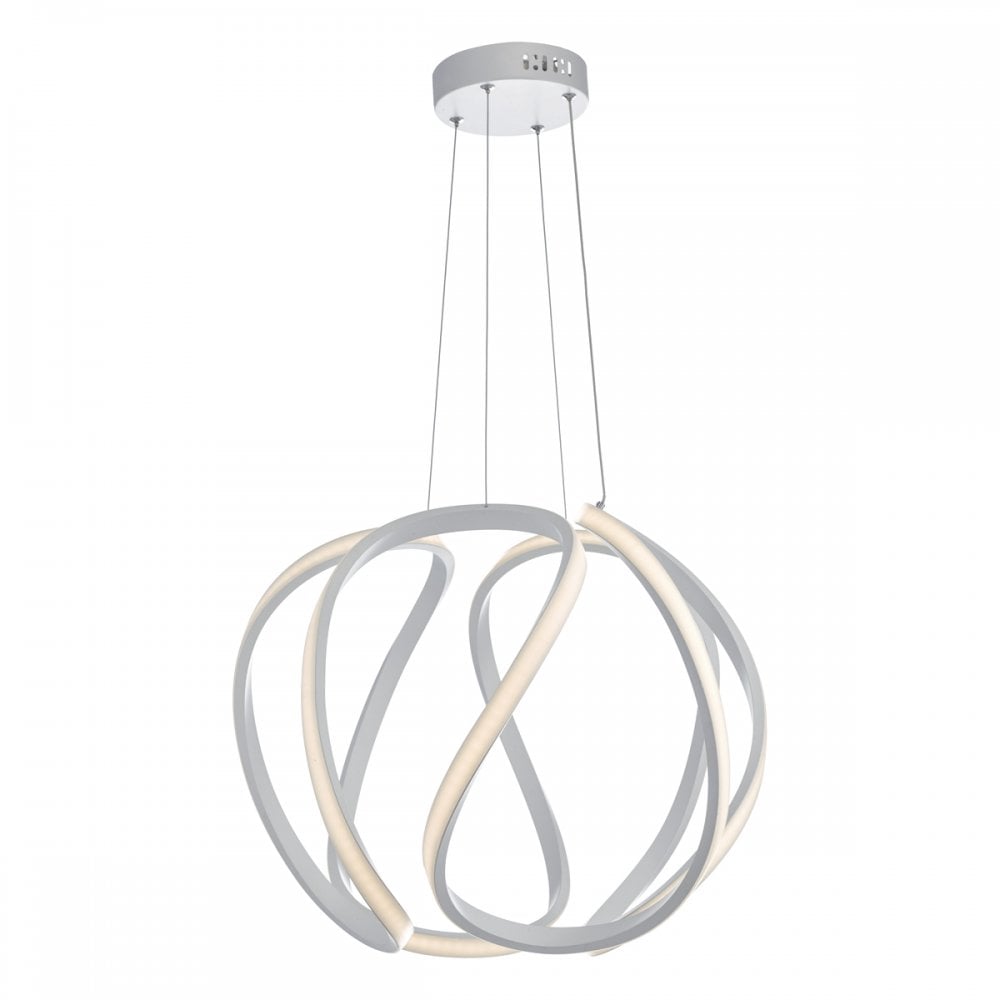 Alonsa Ceiling Pendant Large White LED