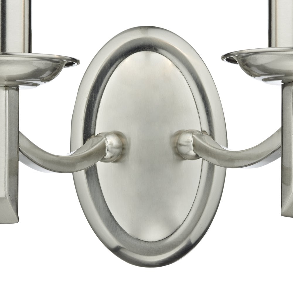 Ambassador Double Wall Bracket Satin Chrome