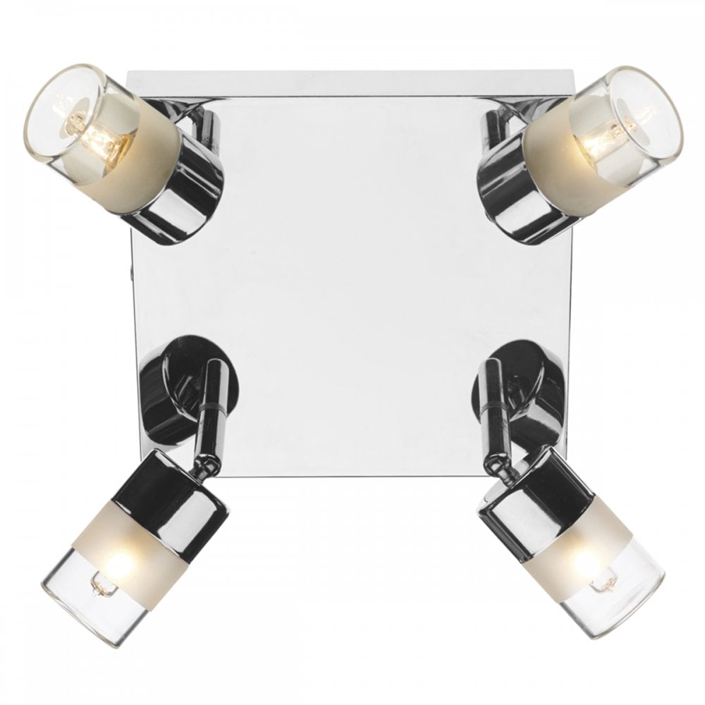 Artemis 4 Light Plate Polished Chrome IP44