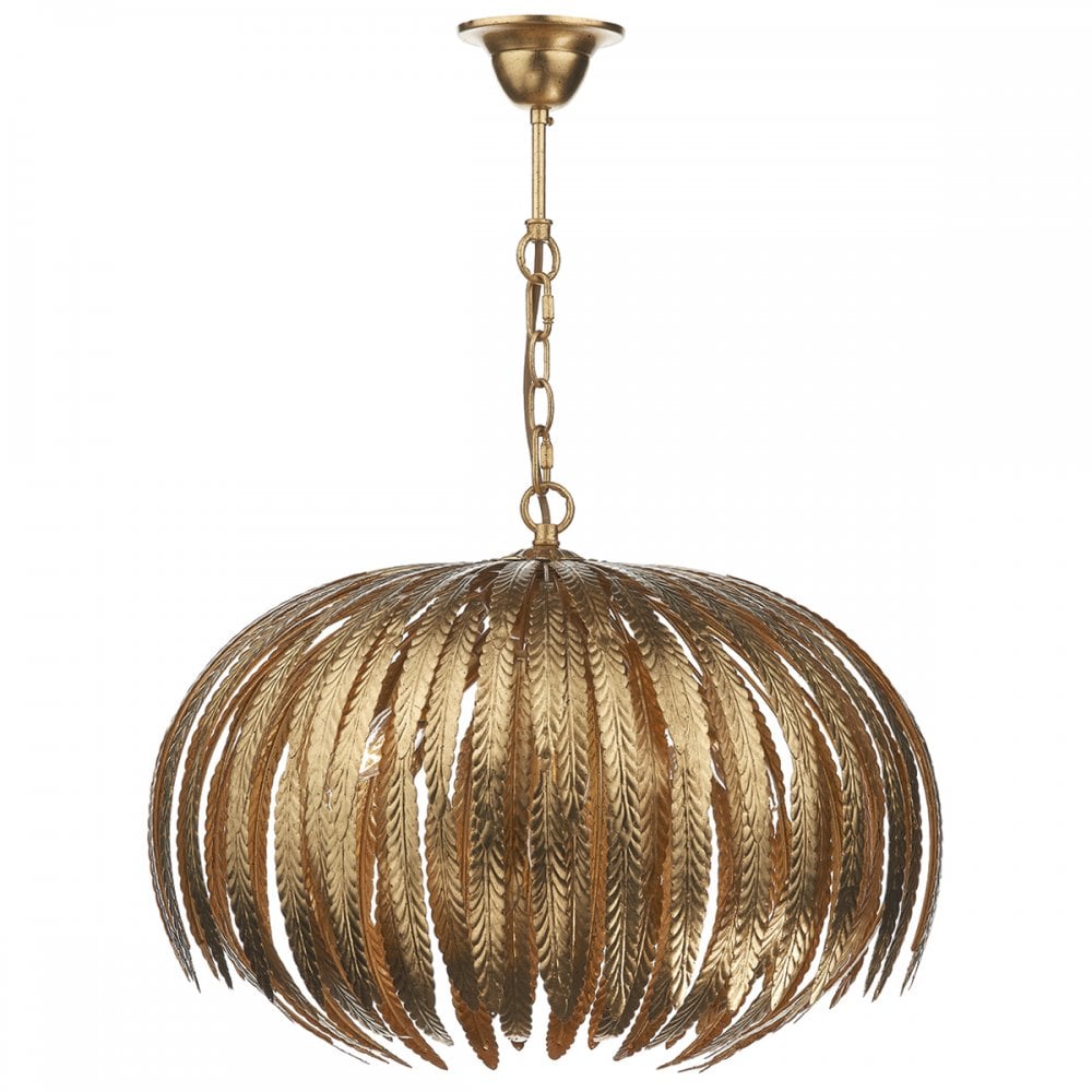 Atticus 5 Light Pendant Gold